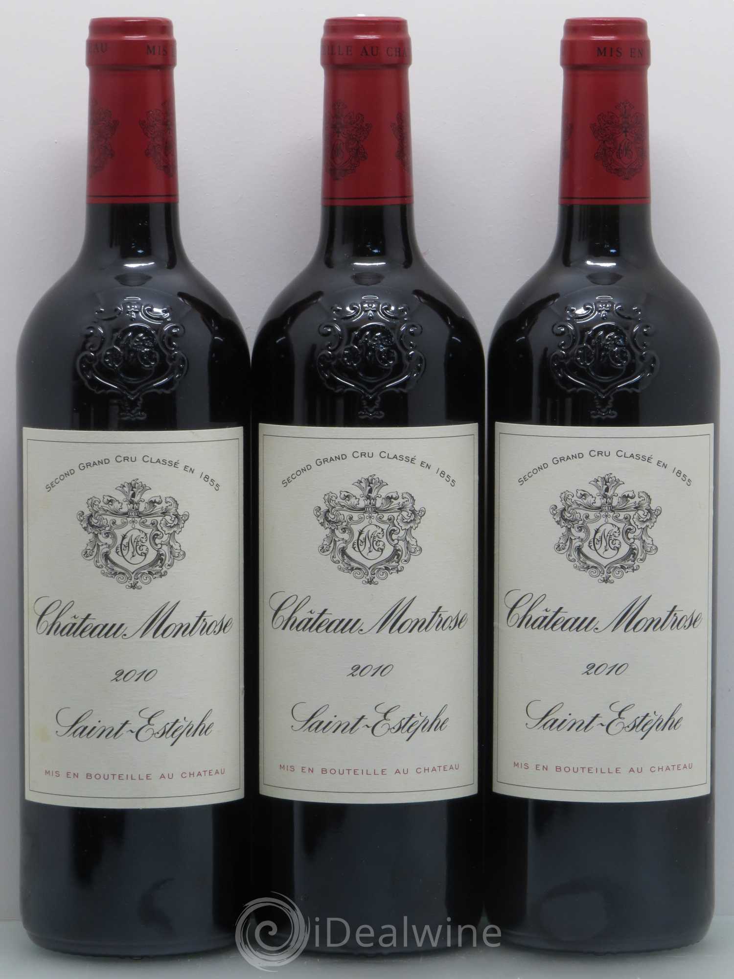 Château Montrose 2ème Grand Cru Classé 2010 - Lot de 12 bouteilles - 1