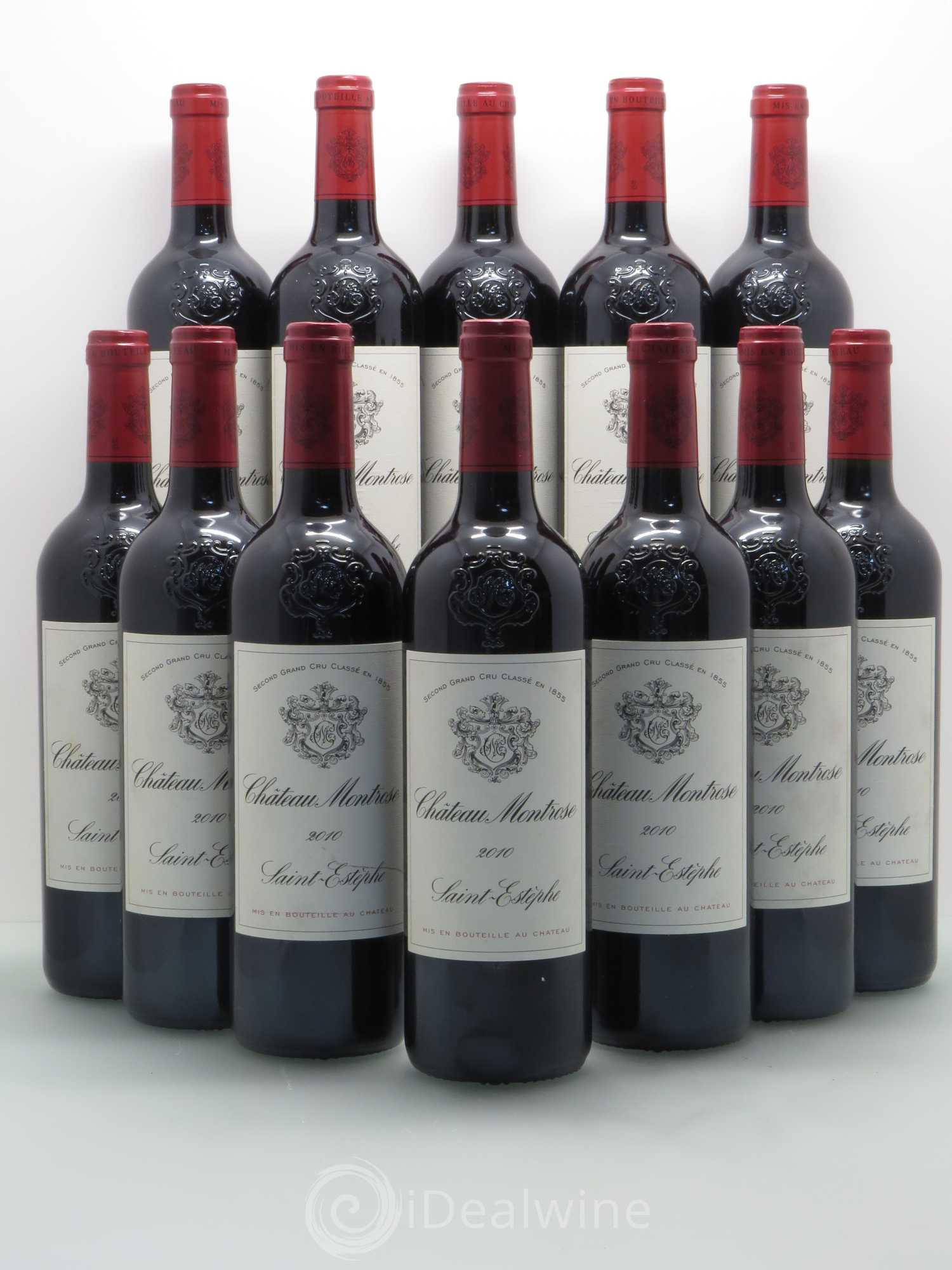 Château Montrose 2ème Grand Cru Classé 2010 - Lot de 12 bouteilles - 0