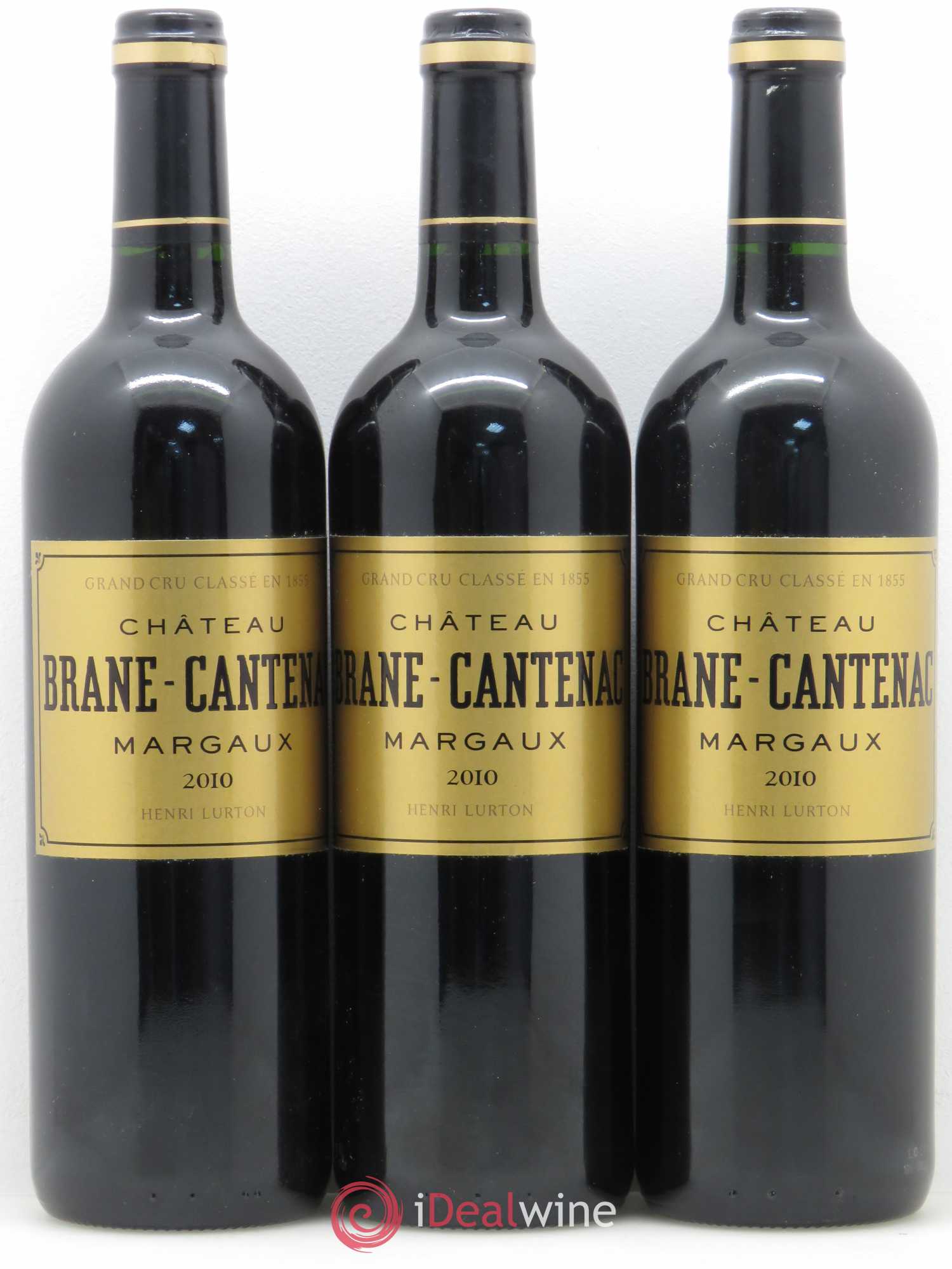 Château Brane Cantenac 2ème Grand Cru Classé 2010 - Lot de 6 bouteilles - 1