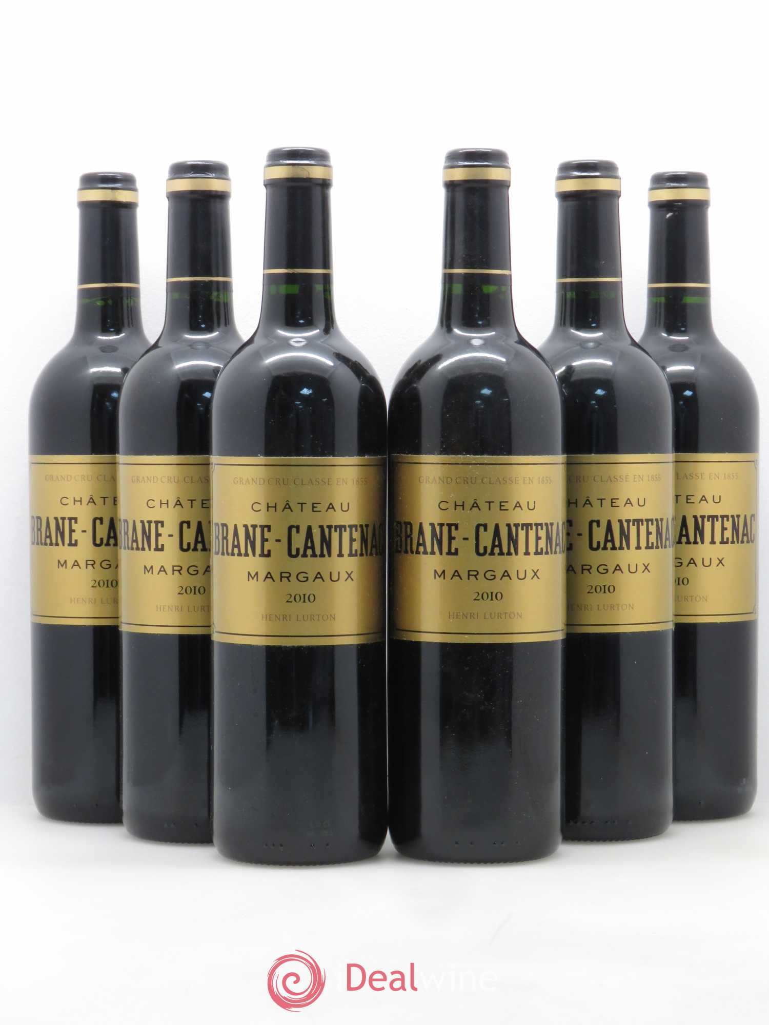 Château Brane Cantenac 2ème Grand Cru Classé 2010 - Lot de 6 bouteilles - 0