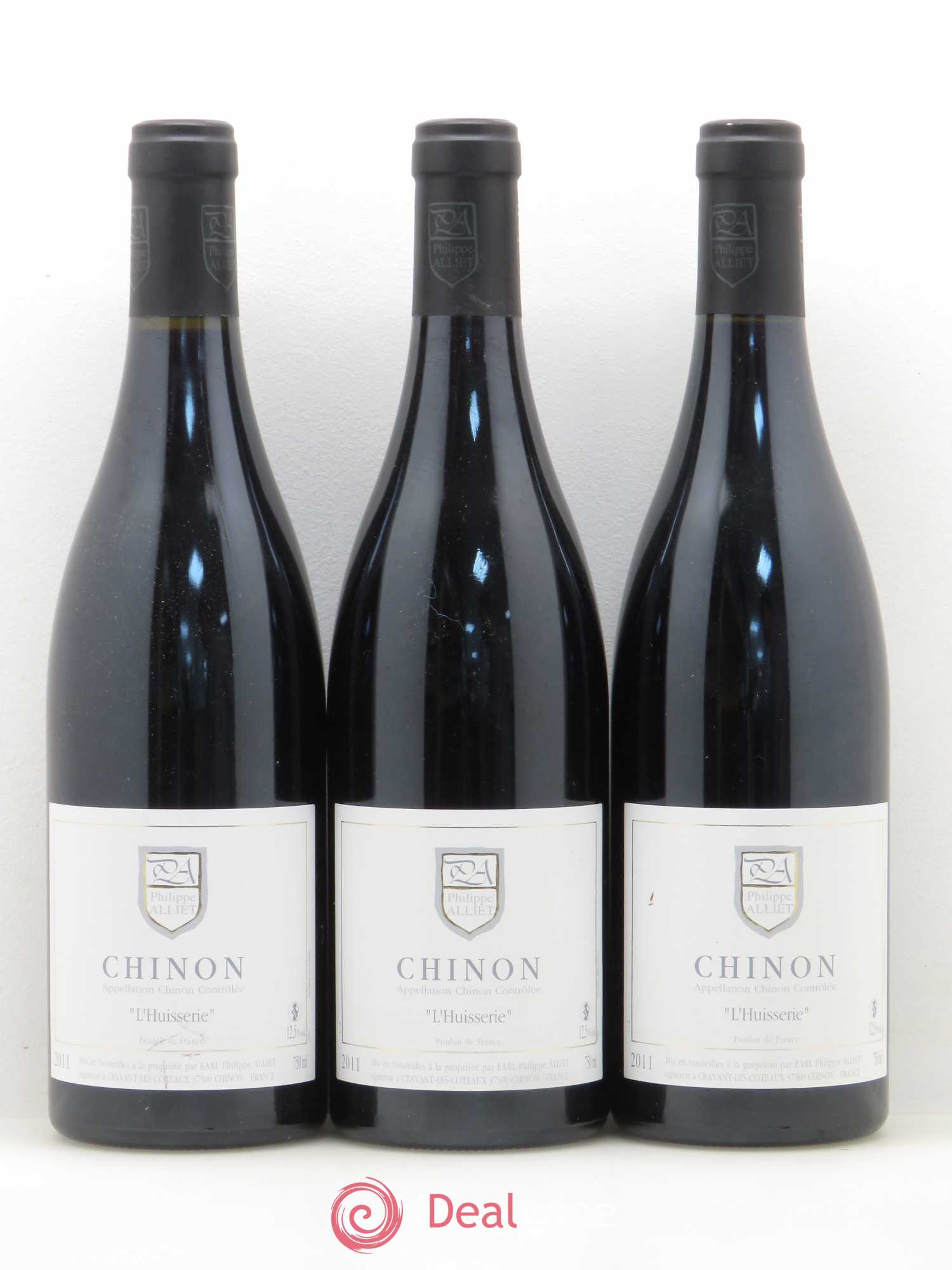 Chinon L'Huisserie Philippe Alliet 2011 - Lot de 3 bouteilles - 0