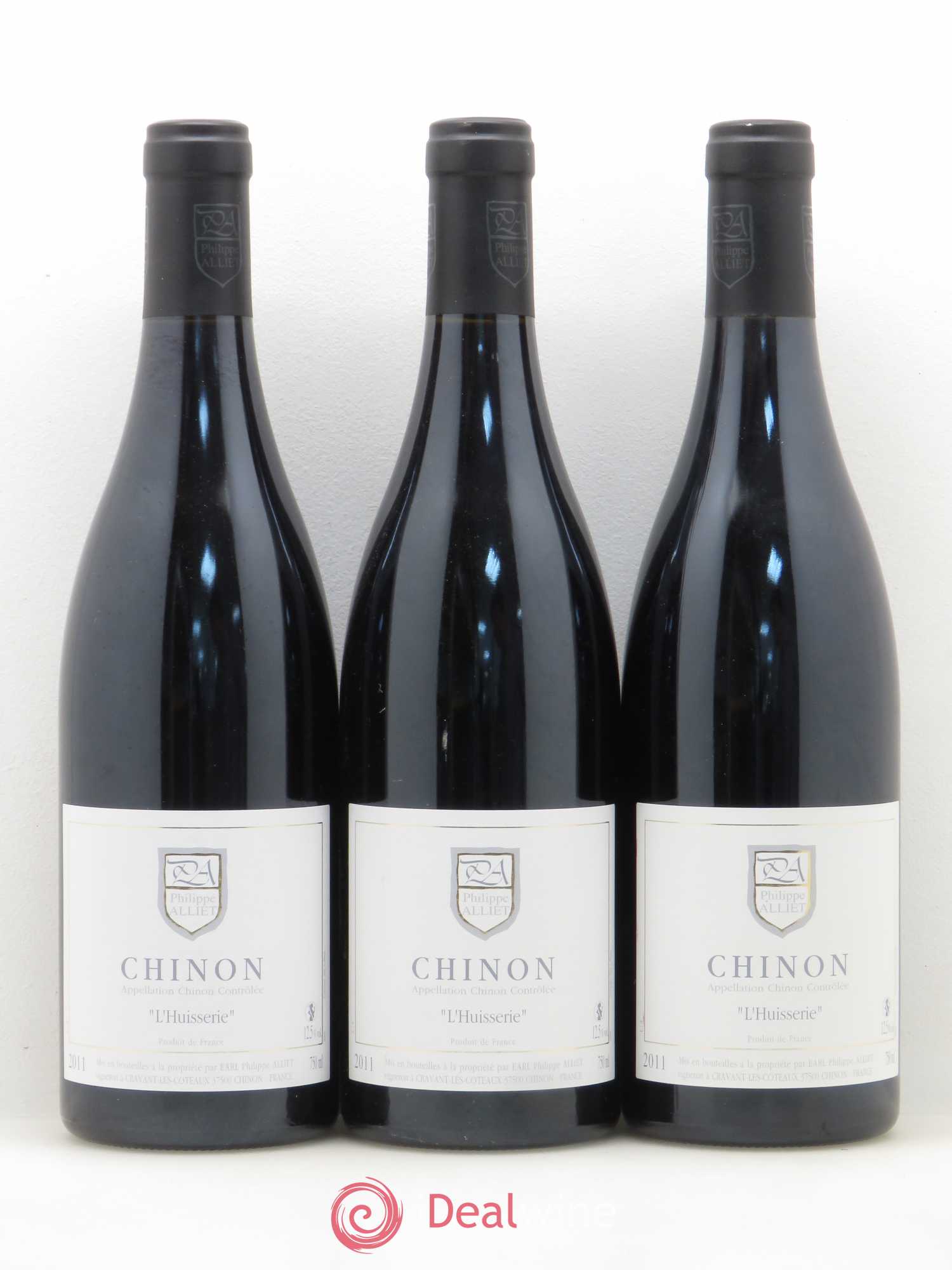 Chinon L'Huisserie Philippe Alliet 2011 - Lot de 3 bouteilles - 0