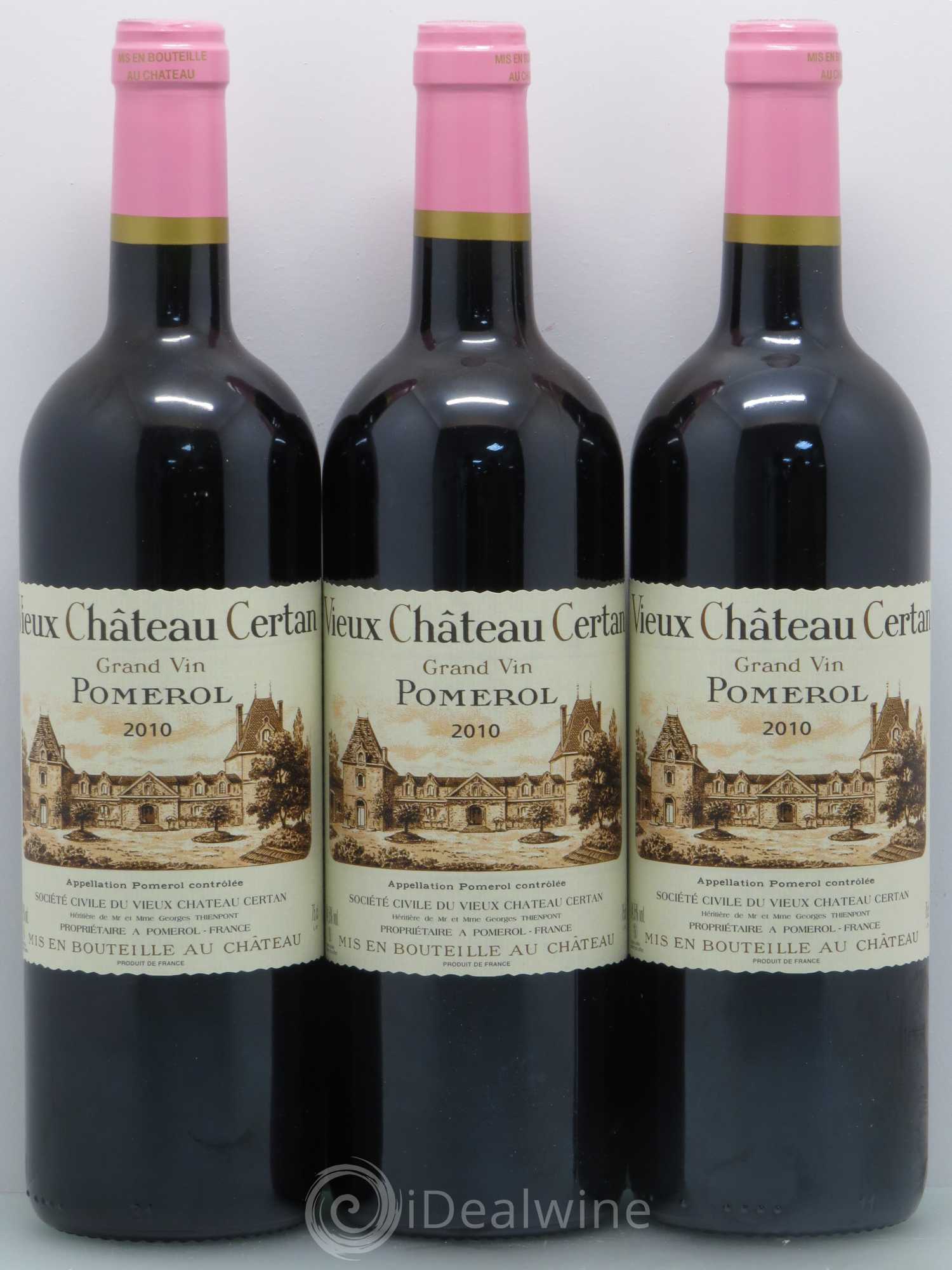 Vieux Château Certan 2010 - Lot de 6 bouteilles - 1