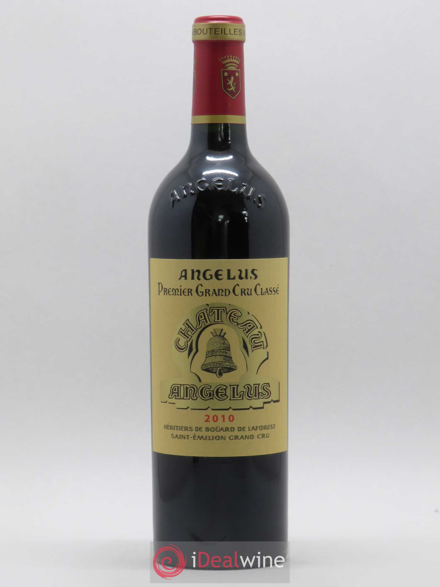 Château Angélus 1er Grand Cru Classé A 2010 - Lot de 1 bouteille - 0