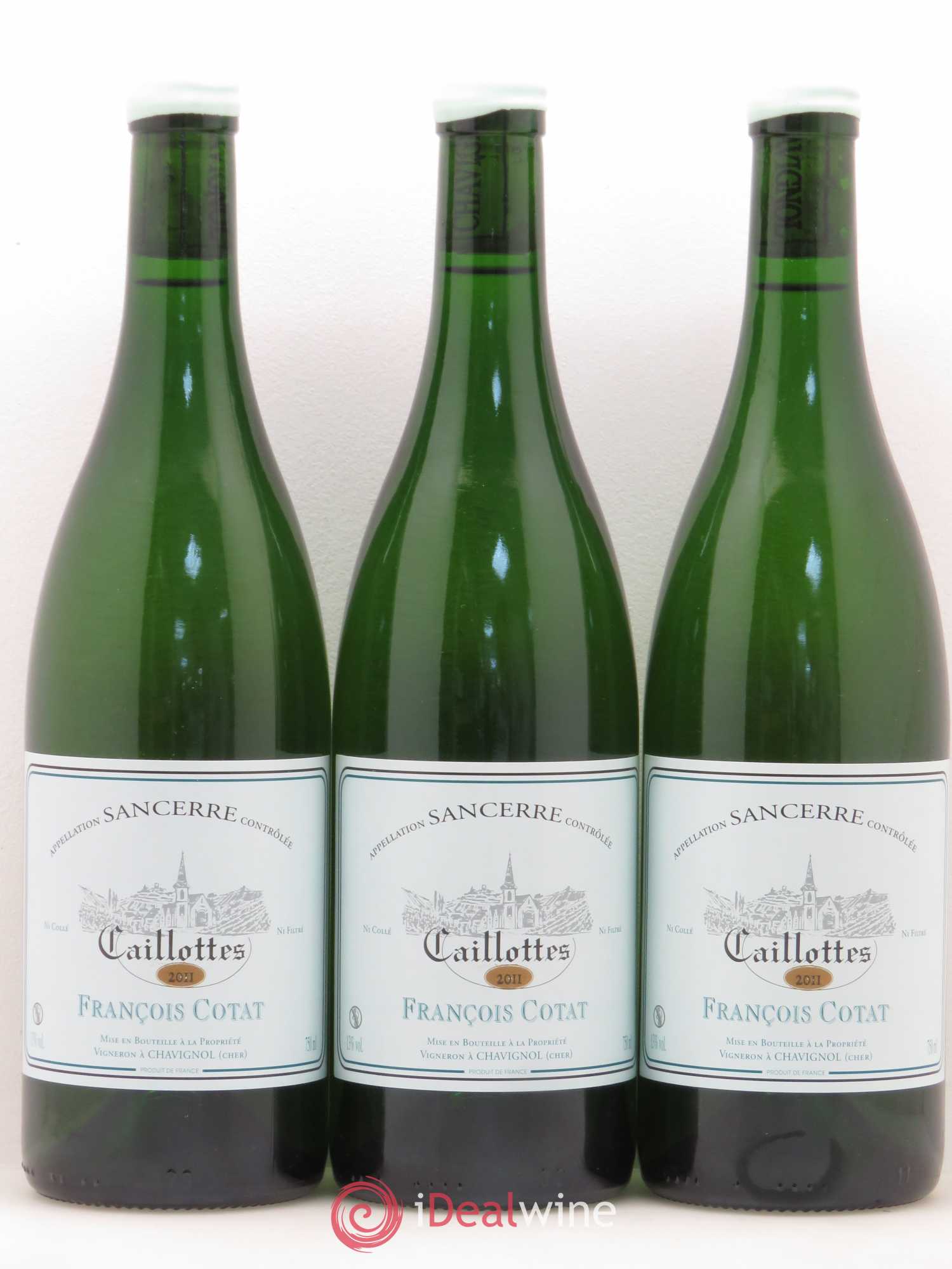 Sancerre Les Caillottes François Cotat 2011 - Lot de 6 bouteilles - 1