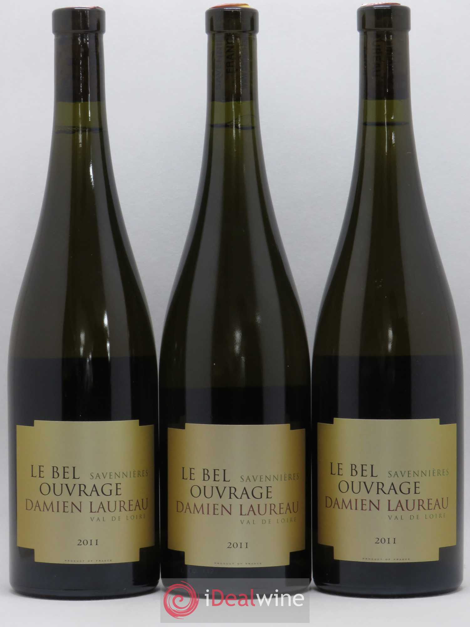 Savennières Le Bel Ouvrage Damien Laureau 2011 - Posten von 3 Flaschen - 0