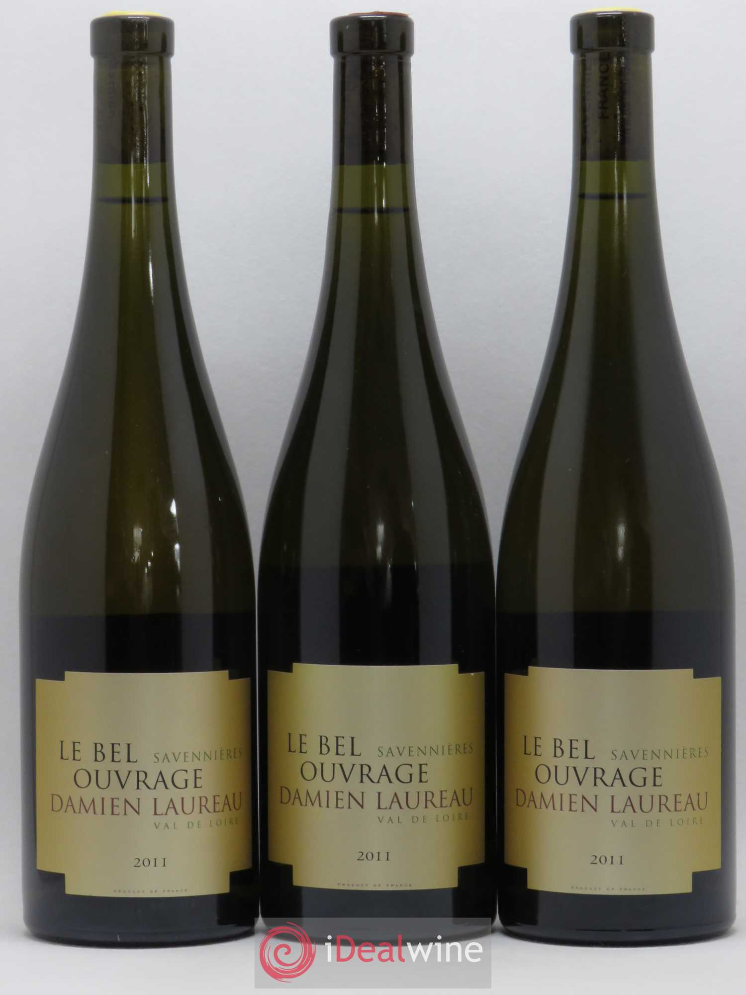 Savennières Le Bel Ouvrage Damien Laureau 2011 - Posten von 3 Flaschen - 0
