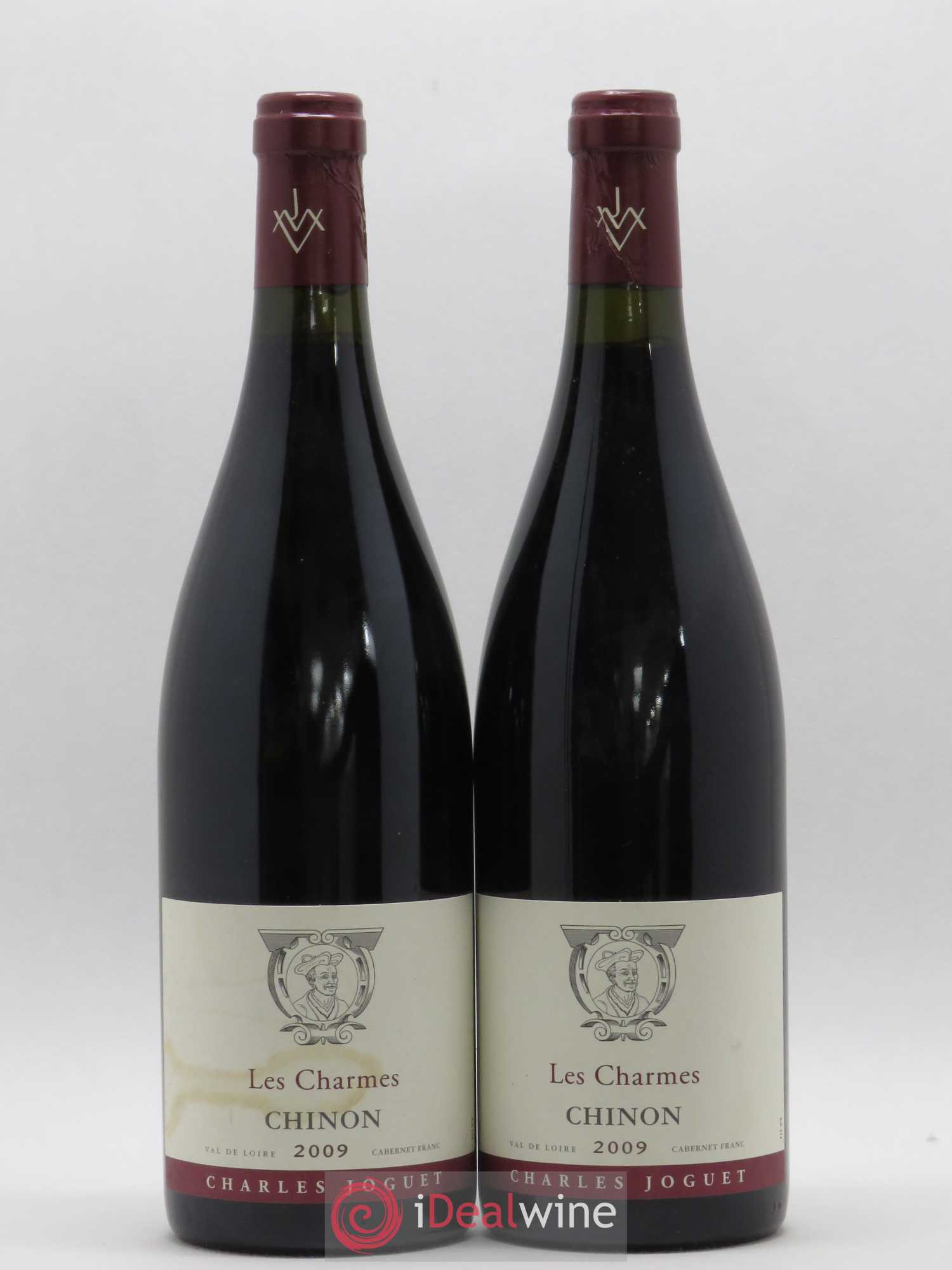Chinon Les Charmes Charles Joguet 2009 - Lot de 2 bouteilles - 0