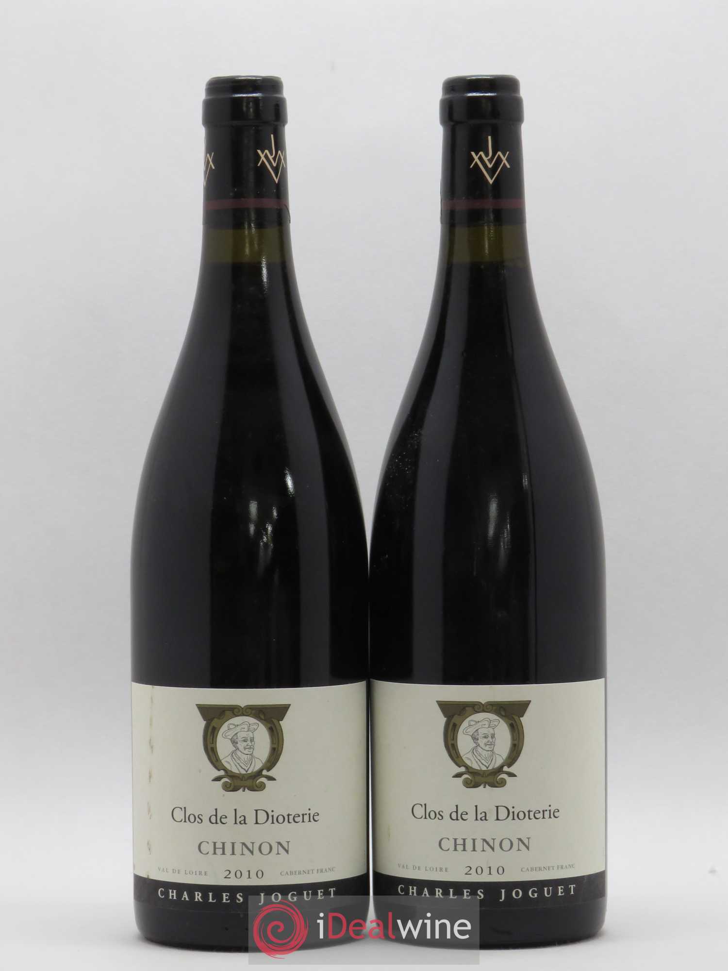 Chinon Clos de La Dioterie Charles Joguet 2010 - Lot de 2 bouteilles - 0