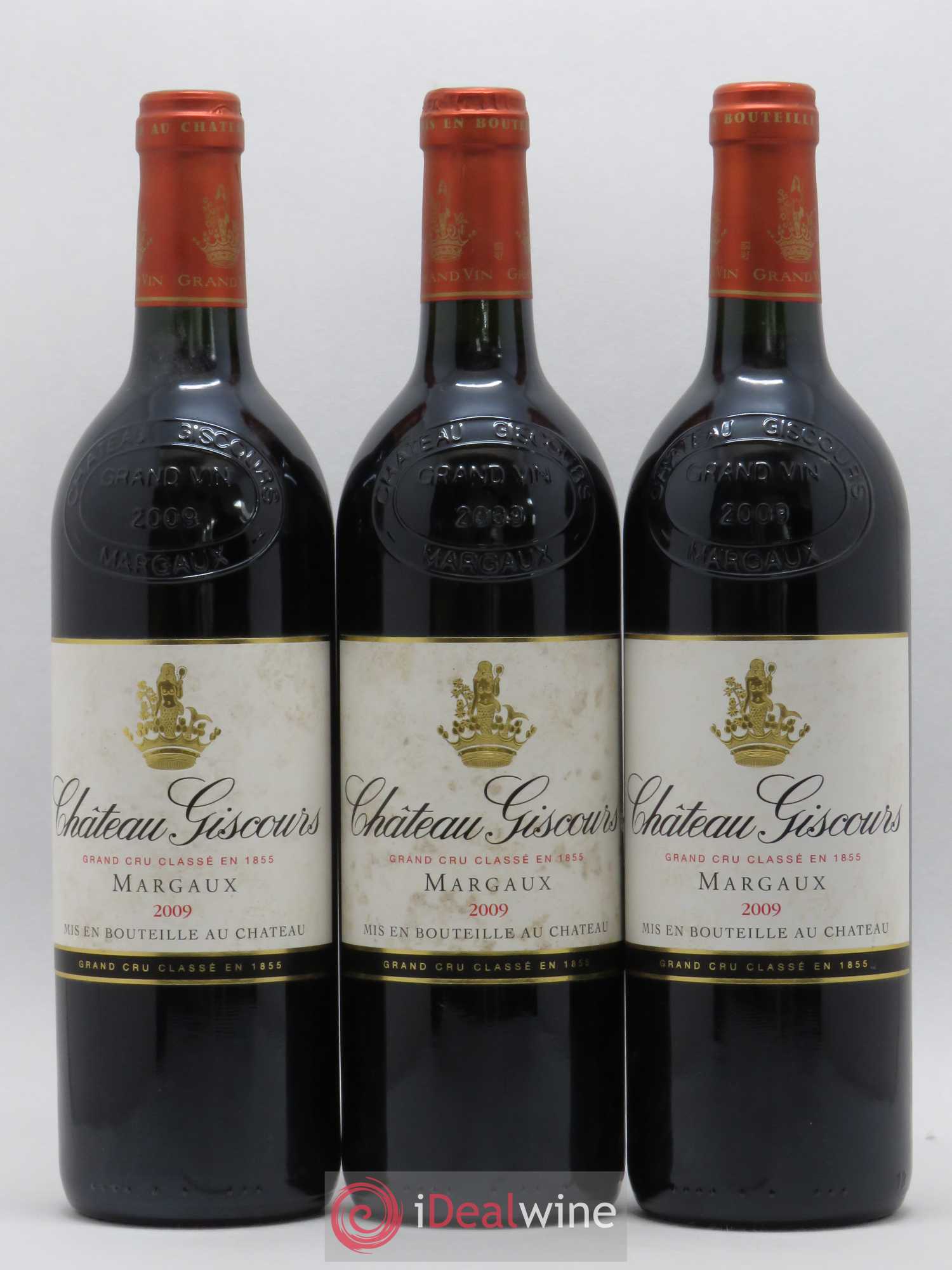 Château Giscours 3ème Grand Cru Classé 2009 - Lot de 3 bouteilles - 0