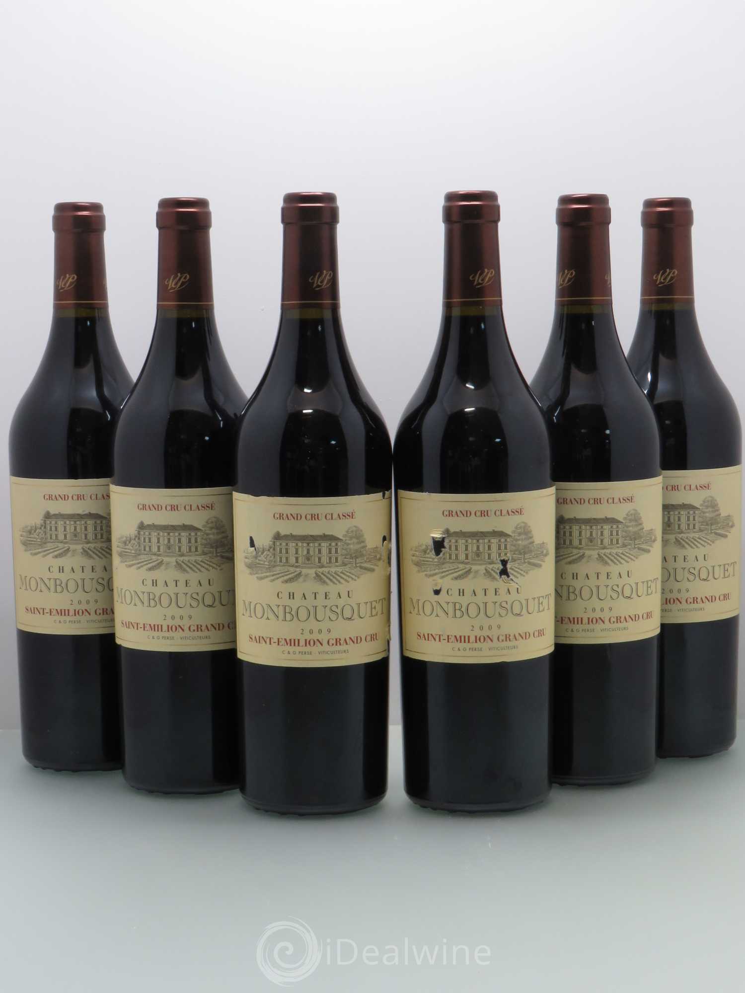 Château Monbousquet Grand Cru Classé 2009 - Lot de 6 bouteilles - 0