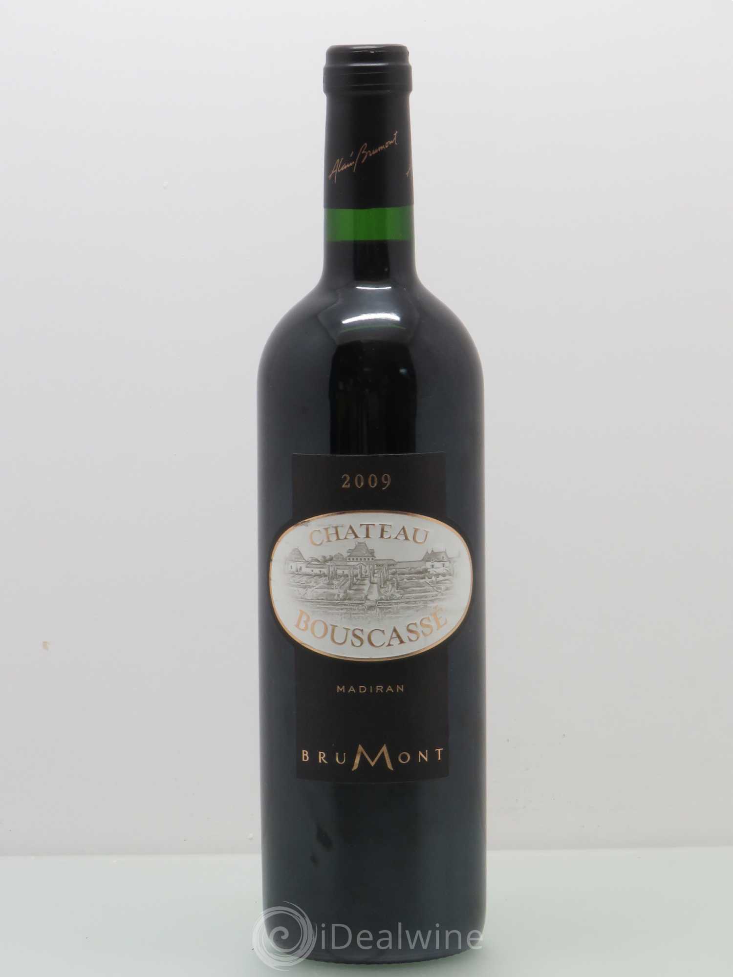 Madiran Château Bouscassé Alain Brumont 2009 - Lot de 1 bouteille - 0