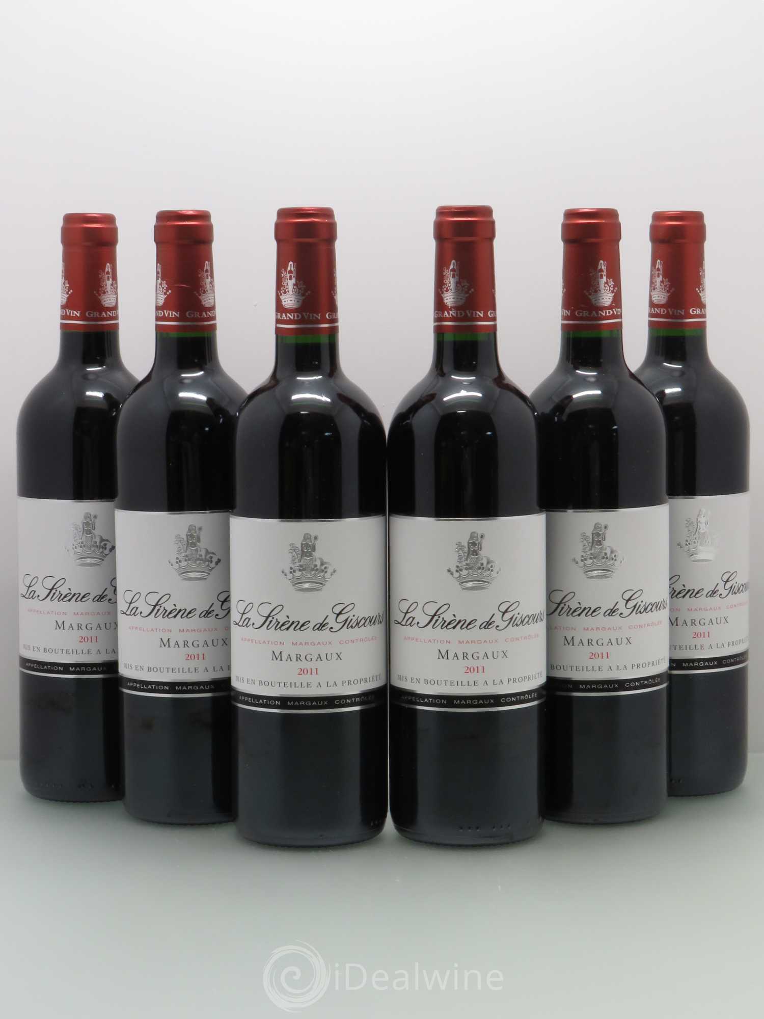 La Sirène de Giscours 2011 - Lot de 6 bouteilles - 0