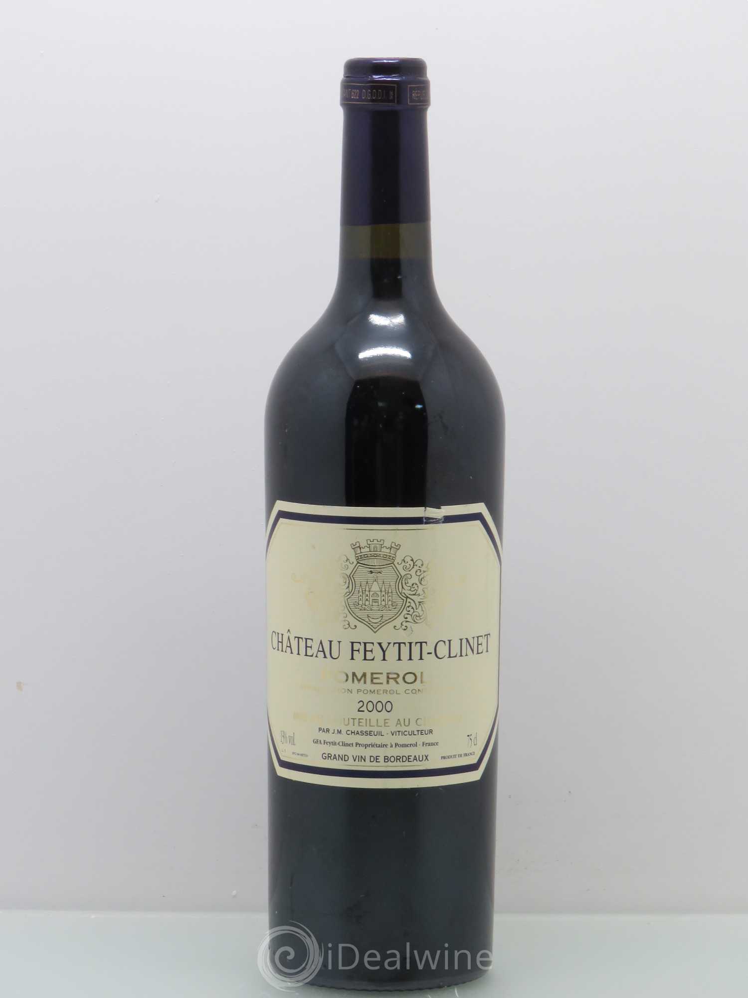 Château Feytit-Clinet 2000 - Posten von 1 Flasche - 0