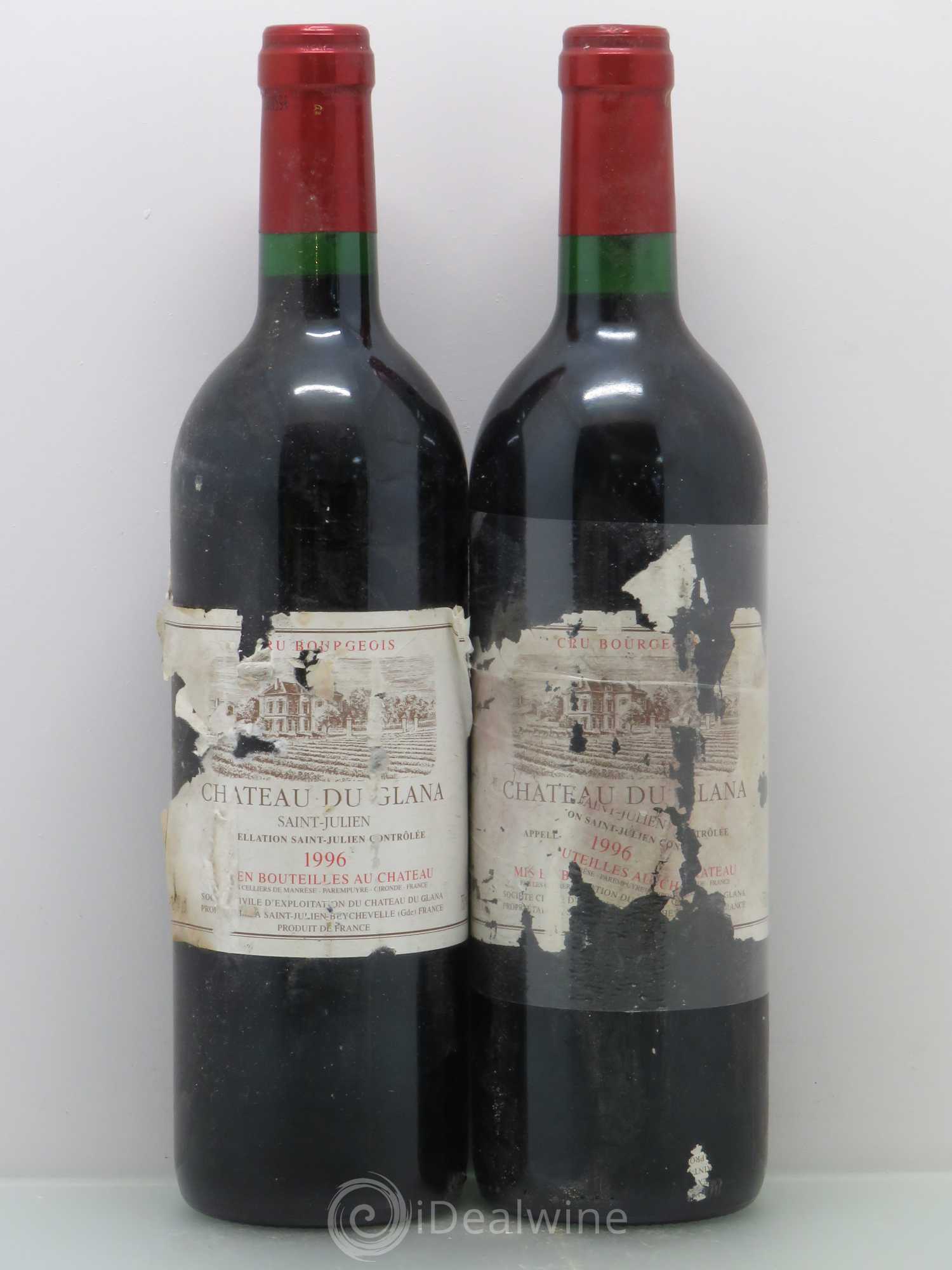 Château du Glana (sans prix de réserve) 1996 - Lot de 5 bouteilles - 2