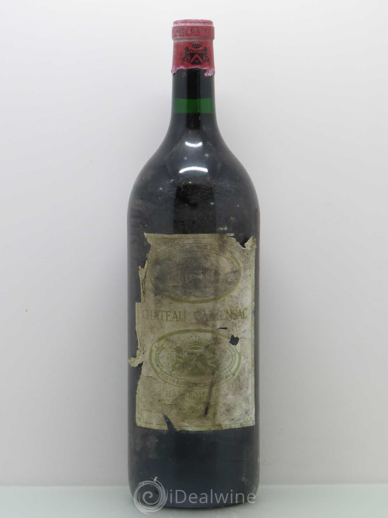Château Camensac 5ème Grand Cru Classé 1986 - Lot de 1 magnum - 0