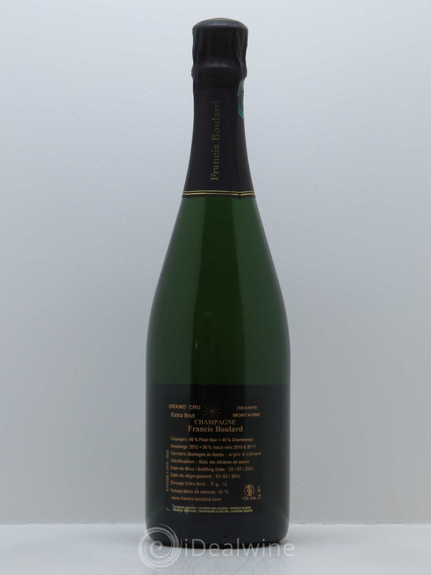 Grande Montagne Extra-Brut Francis Boulard - Lot de 1 bouteille - 1
