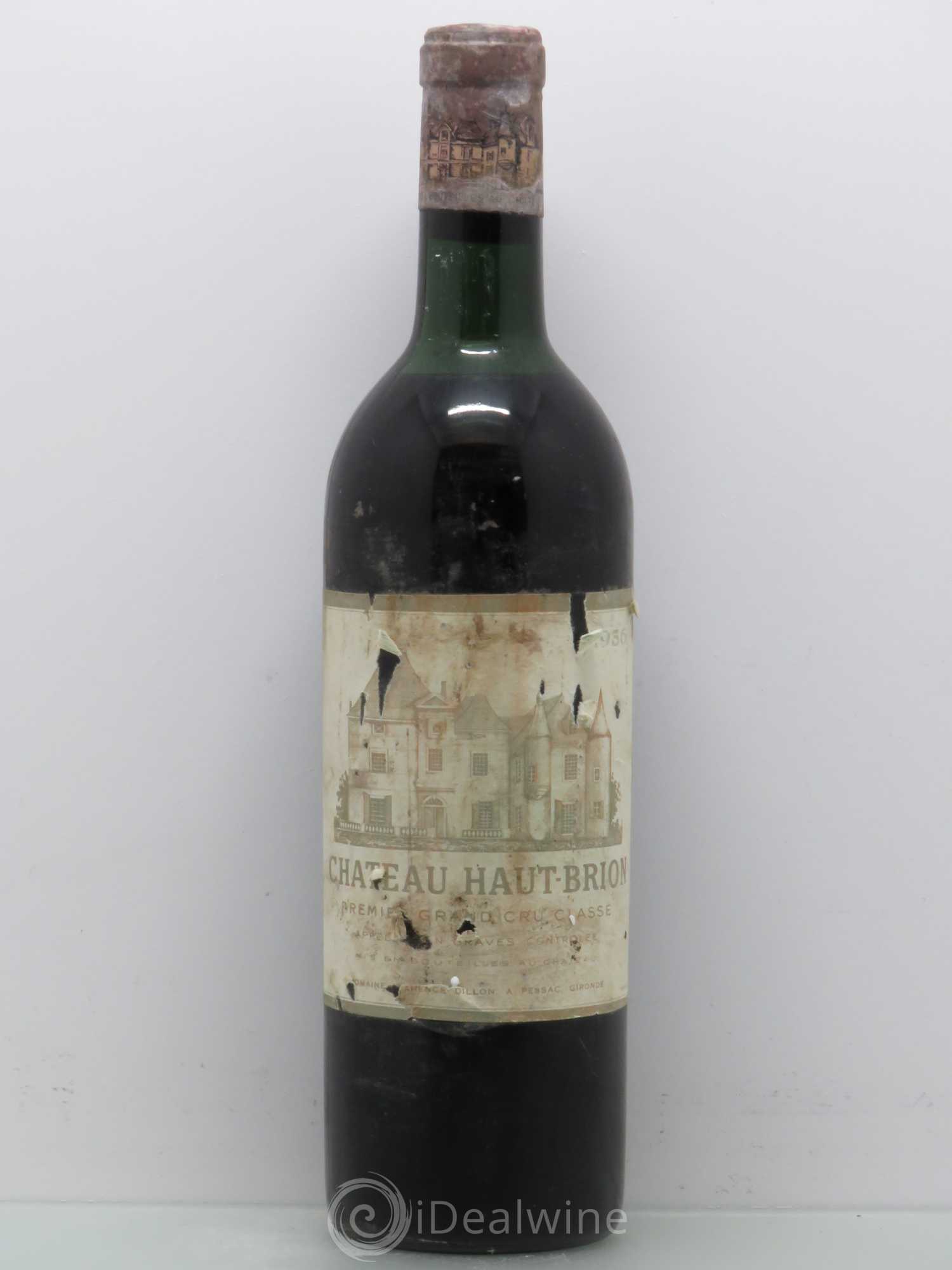 Château Haut Brion 1er Grand Cru Classé 1956 - Lot de 1 bouteille - 0
