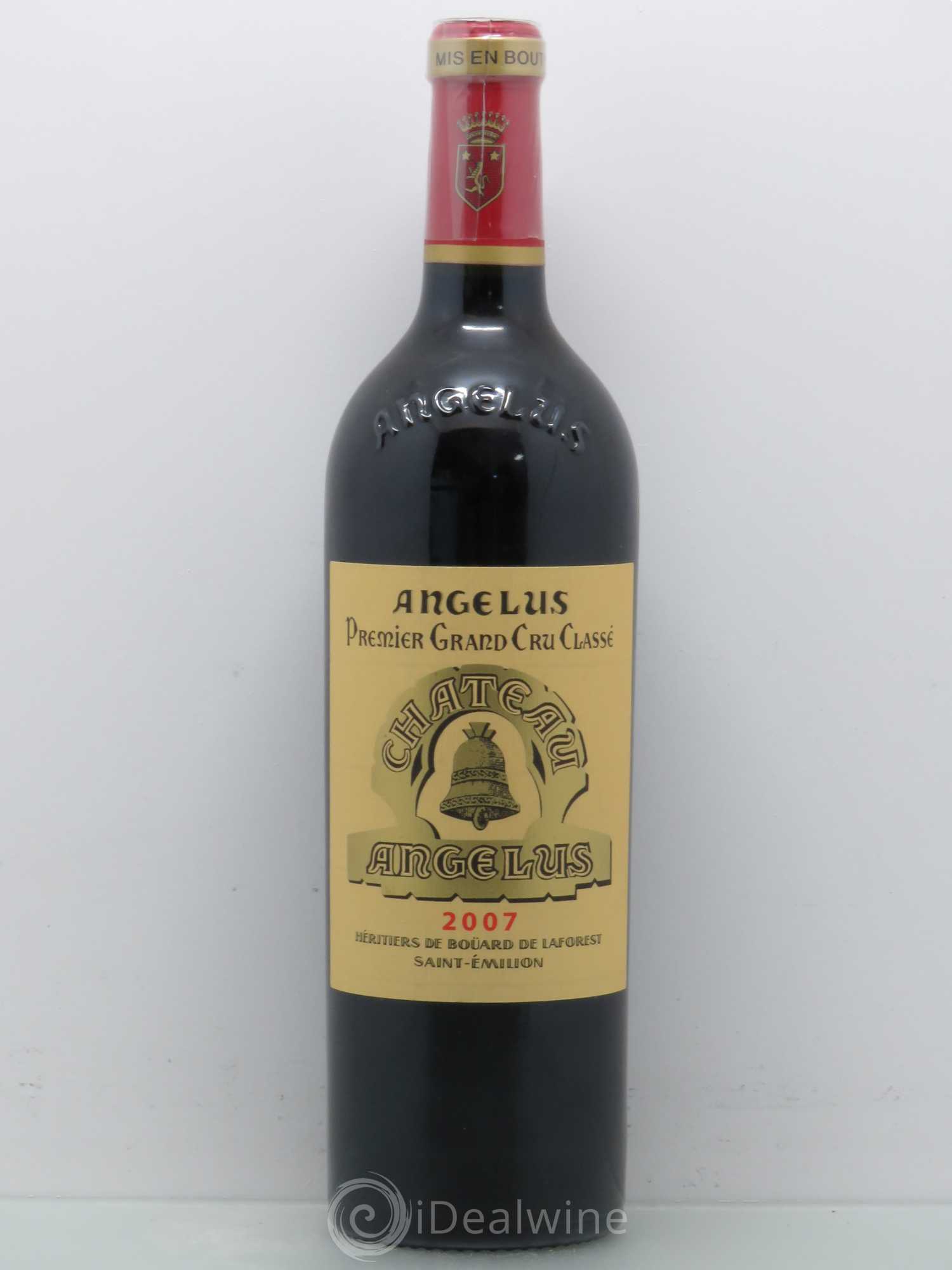 Château Angélus 1er Grand Cru Classé A 2007 - Lot de 1 bouteille - 0