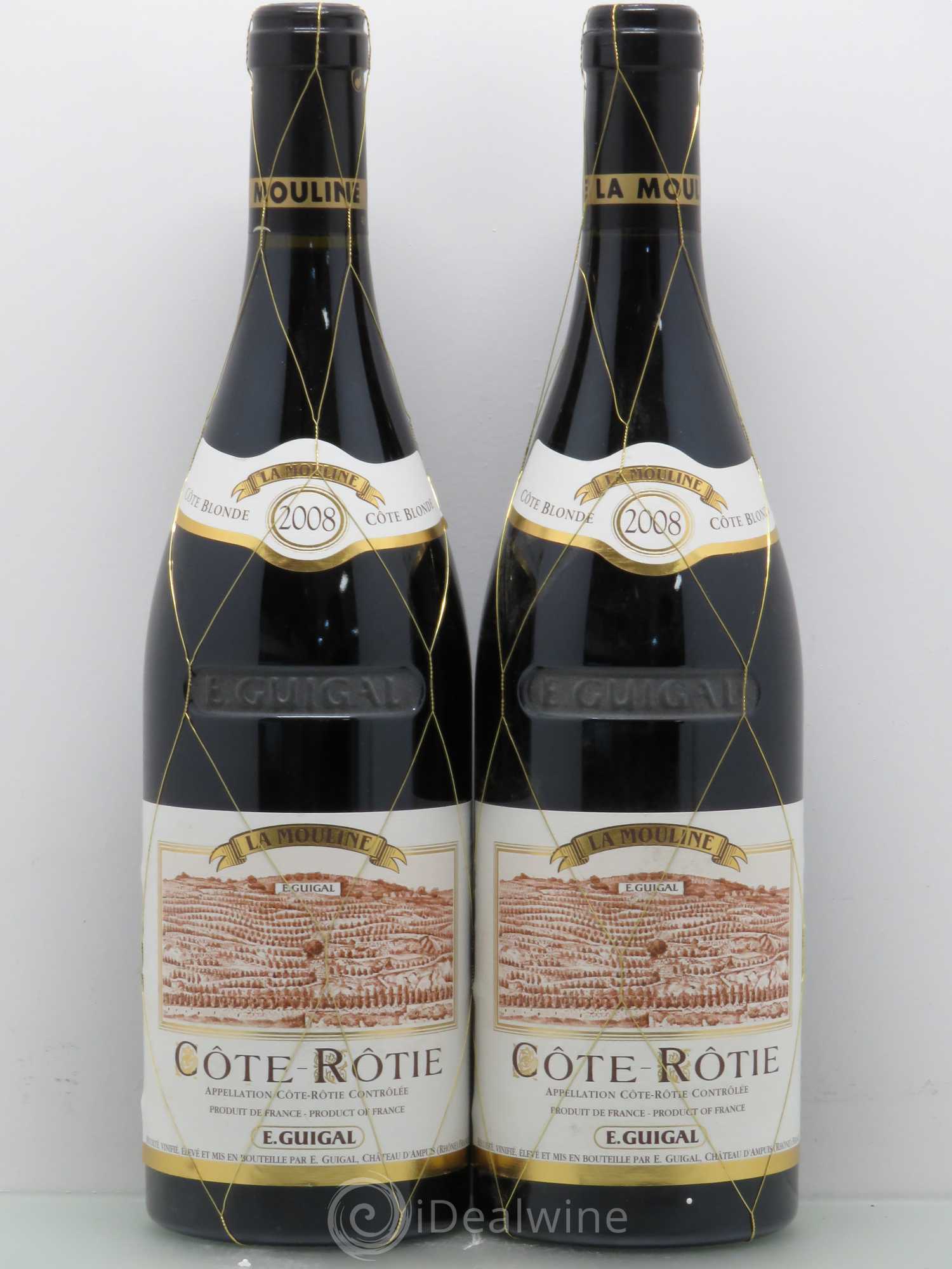 Côte-Rôtie La Mouline Guigal 2008 - Lot de 2 bouteilles - 0