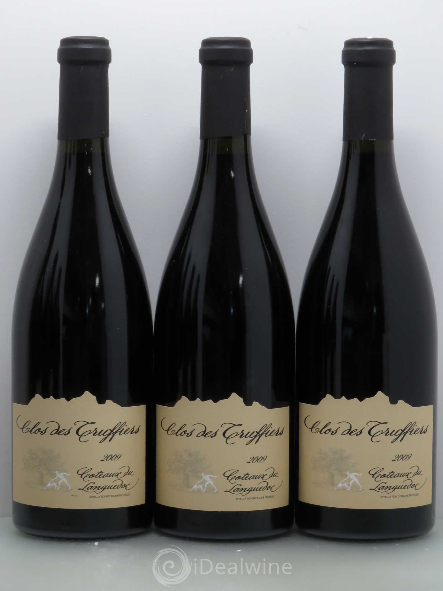 La Clape Château de La Négly Clos des Truffiers Jean Paux-Rosset 2009 - Lot de 6 bouteilles - 1