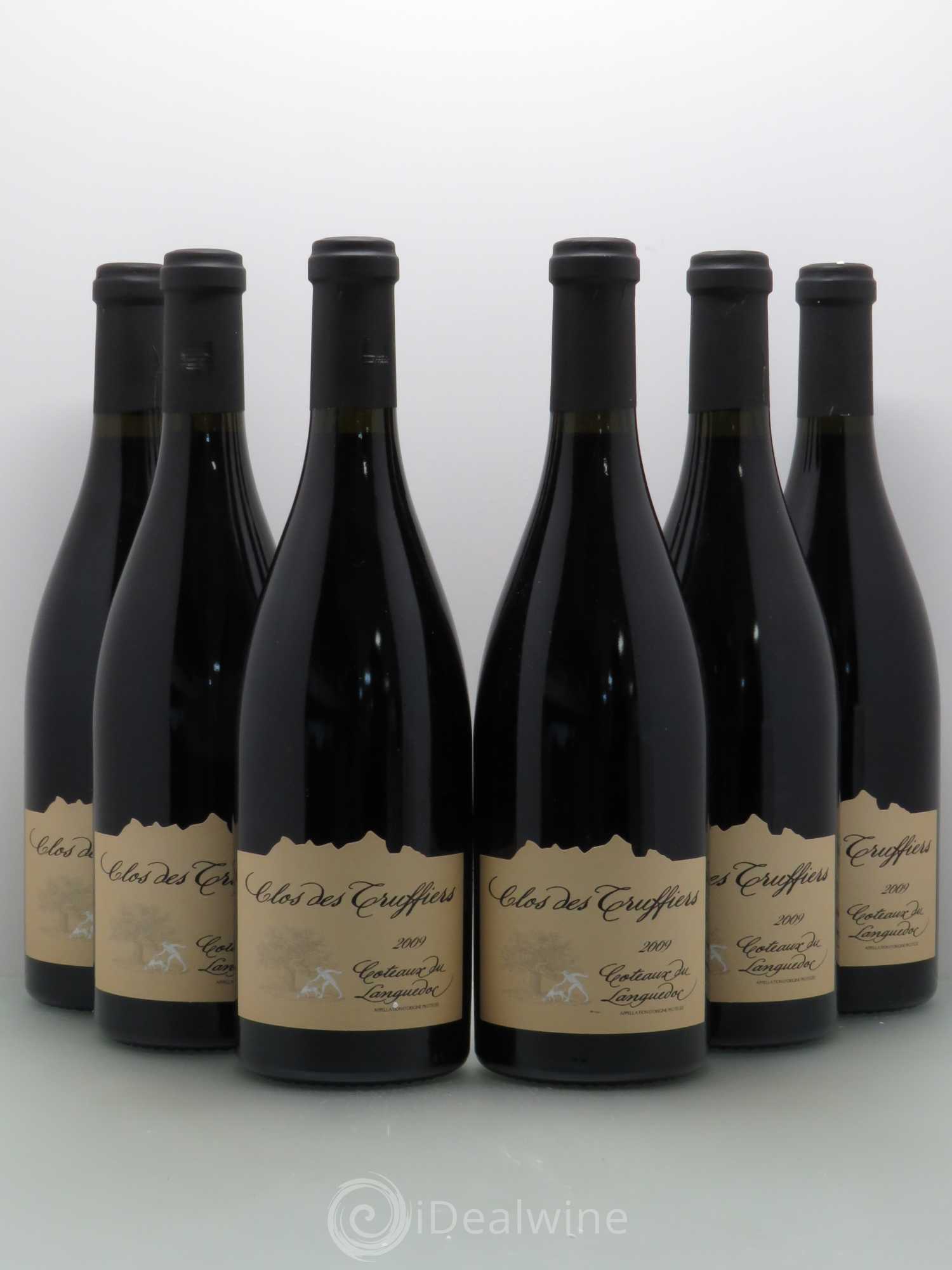 La Clape Château de La Négly Clos des Truffiers Jean Paux-Rosset 2009 - Lot de 6 bouteilles - 0