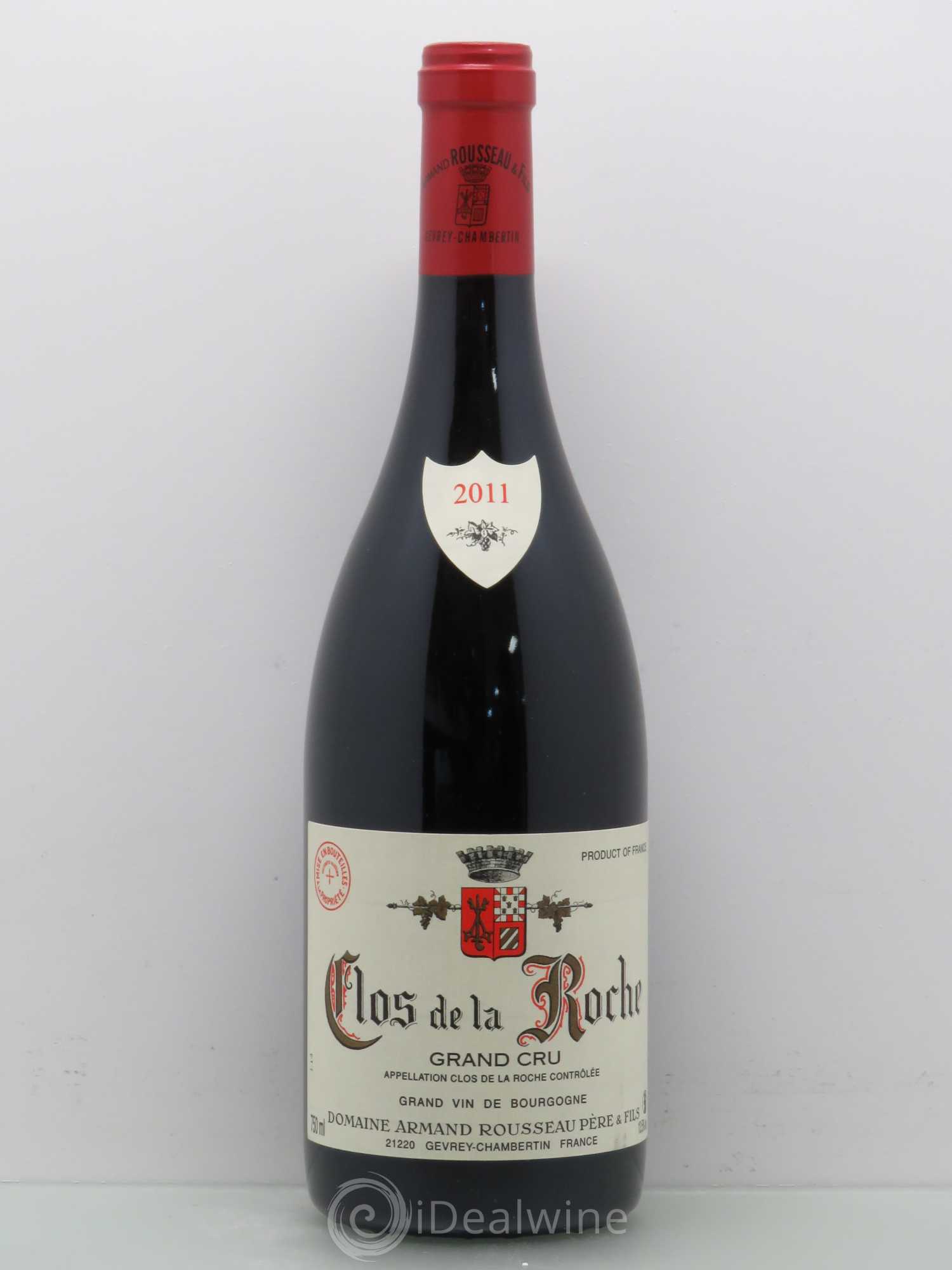Clos de la Roche Grand Cru Armand Rousseau (Domaine) 2011 - Posten von 1 Flasche - 0