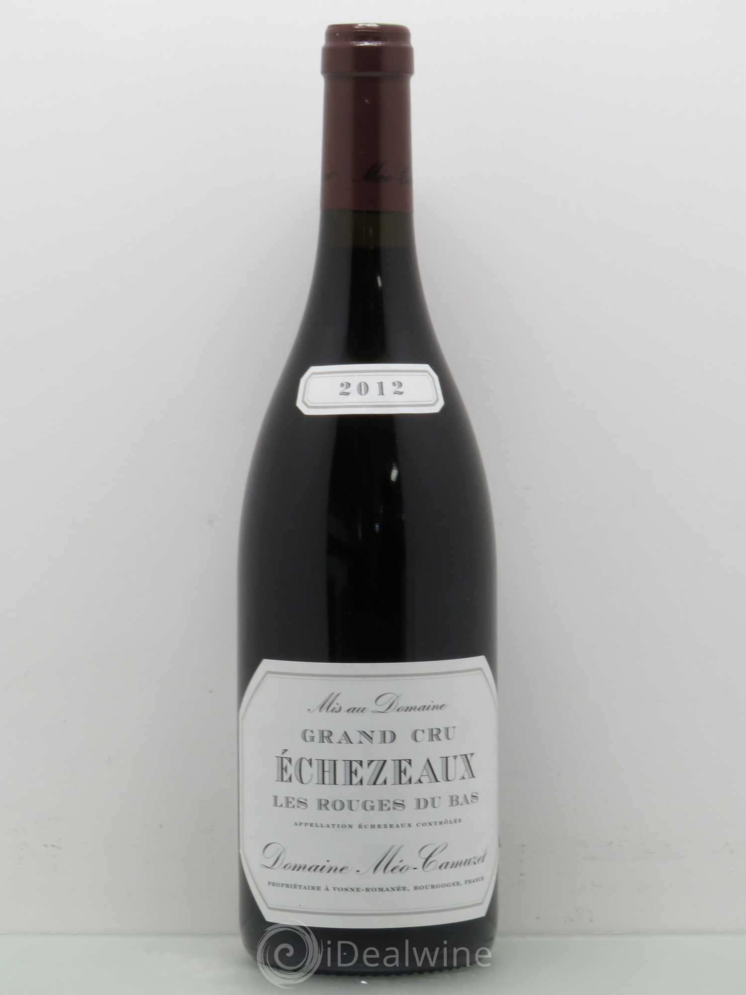 Echezeaux Grand Cru Les Rouges du Bas Méo-Camuzet (Domaine) Rouge du Bas 2012 - Lot of 1 bottle - 0