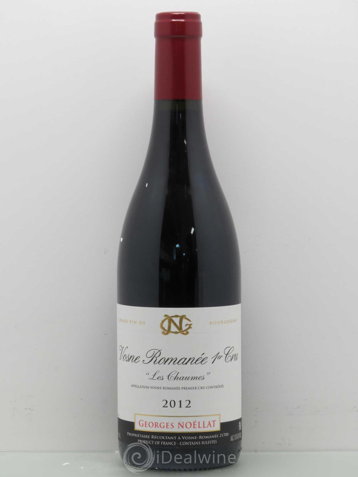 Vosne-Romanée 1er Cru Les Chaumes Georges Noellat 2012 - Posten von 1 Flasche - 0