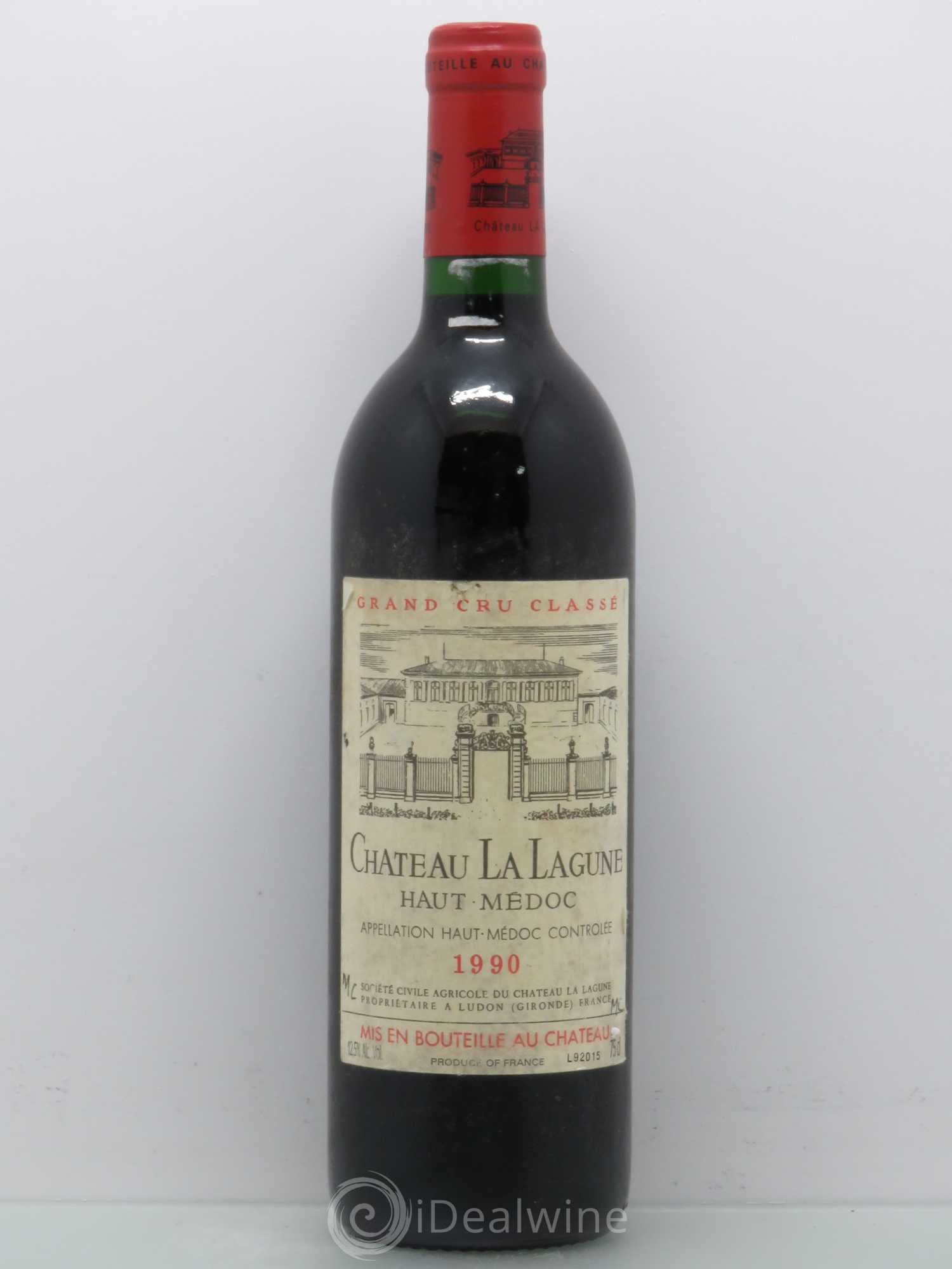 Château la Lagune 3ème Grand Cru Classé 1990 - Lot de 1 bouteille - 0