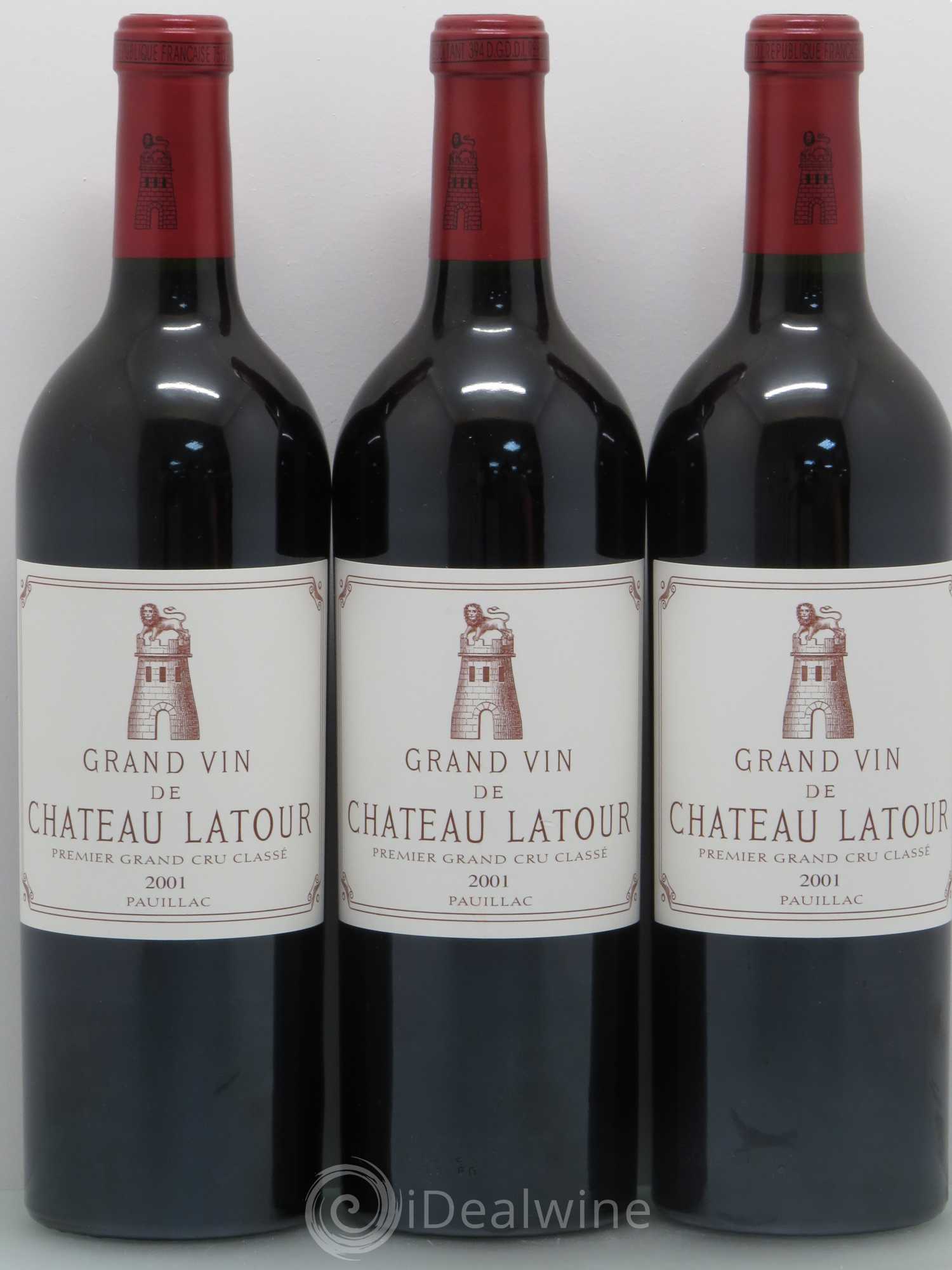 Château Latour 1er Grand Cru Classé 2001 - Lot de 6 bouteilles - 2