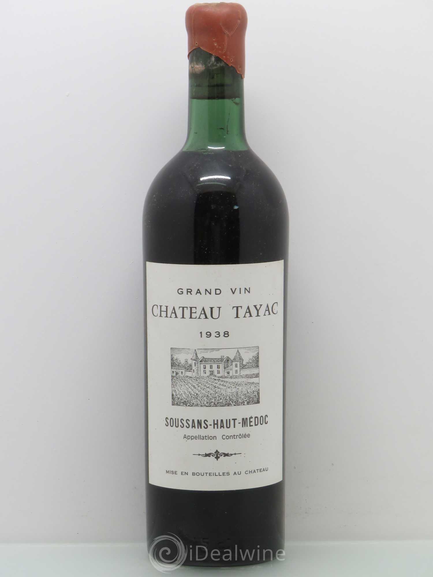Château Tayac Cru Bourgeois Haut-Médoc 1938 - Lot de 1 bouteille - 0