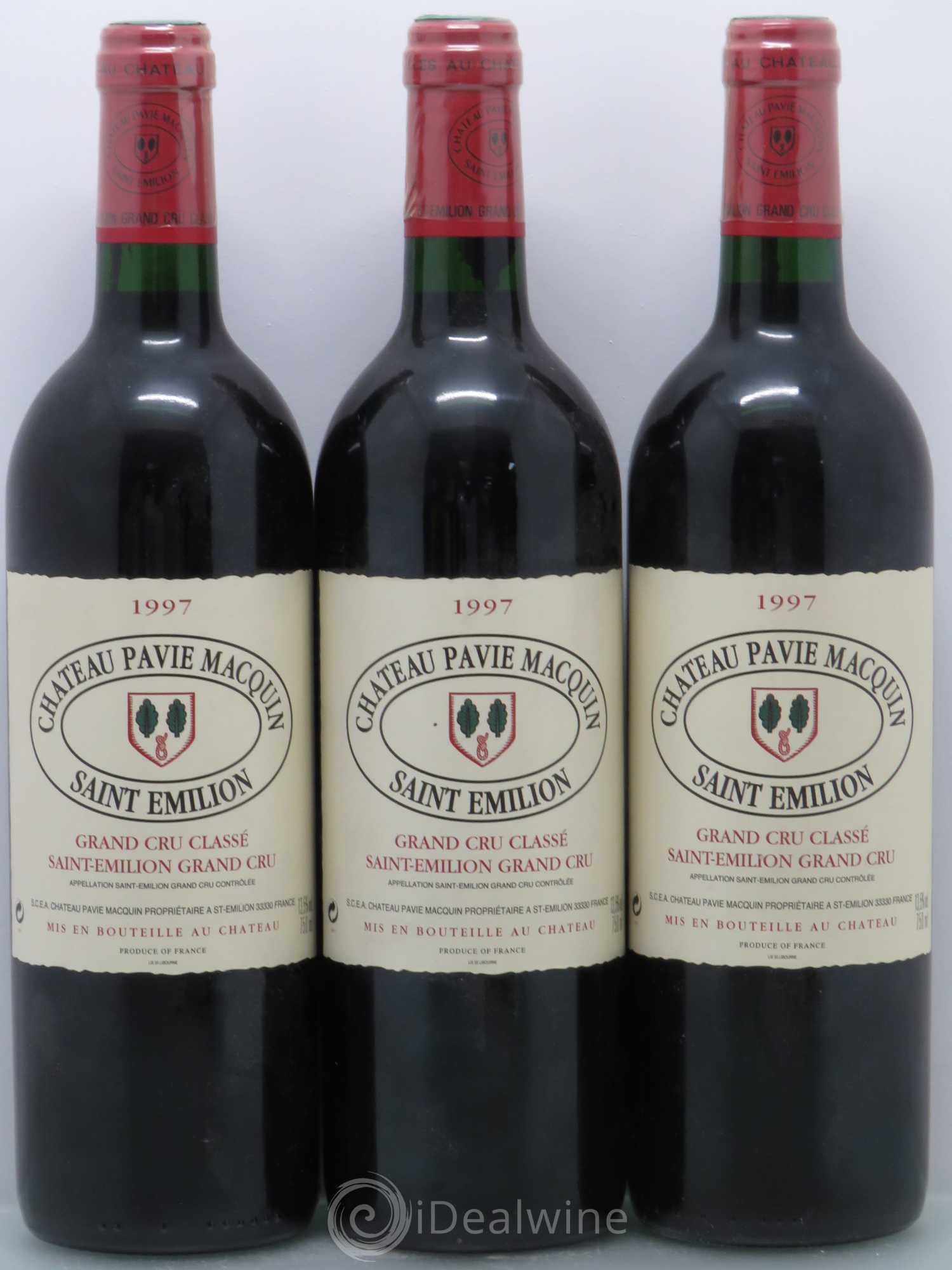 Château Pavie Macquin 1er Grand Cru Classé B 1997 - Lot de 6 bouteilles - 2