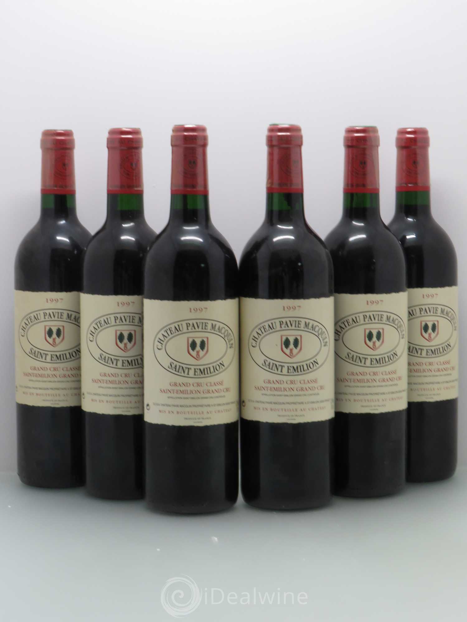 Château Pavie Macquin 1er Grand Cru Classé B 1997 - Lot de 6 bouteilles - 0
