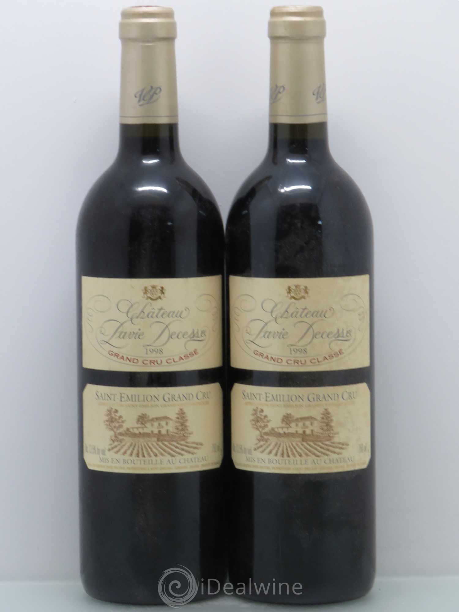 Château Pavie Decesse Grand Cru Classé 1998 - Lot de 4 bouteilles - 2