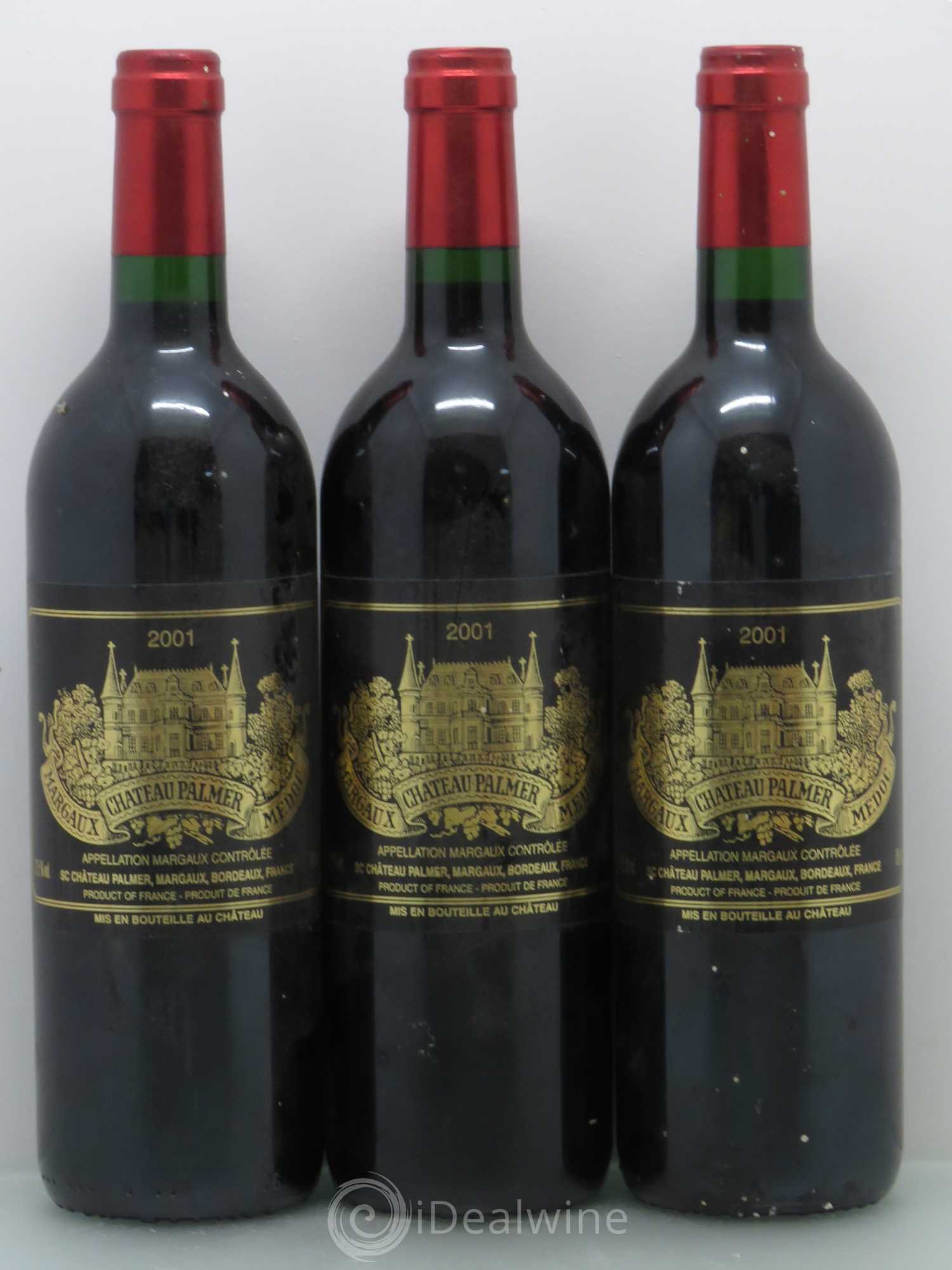 Château Palmer 3ème Grand Cru Classé 2001 - Lot de 6 bouteilles - 2