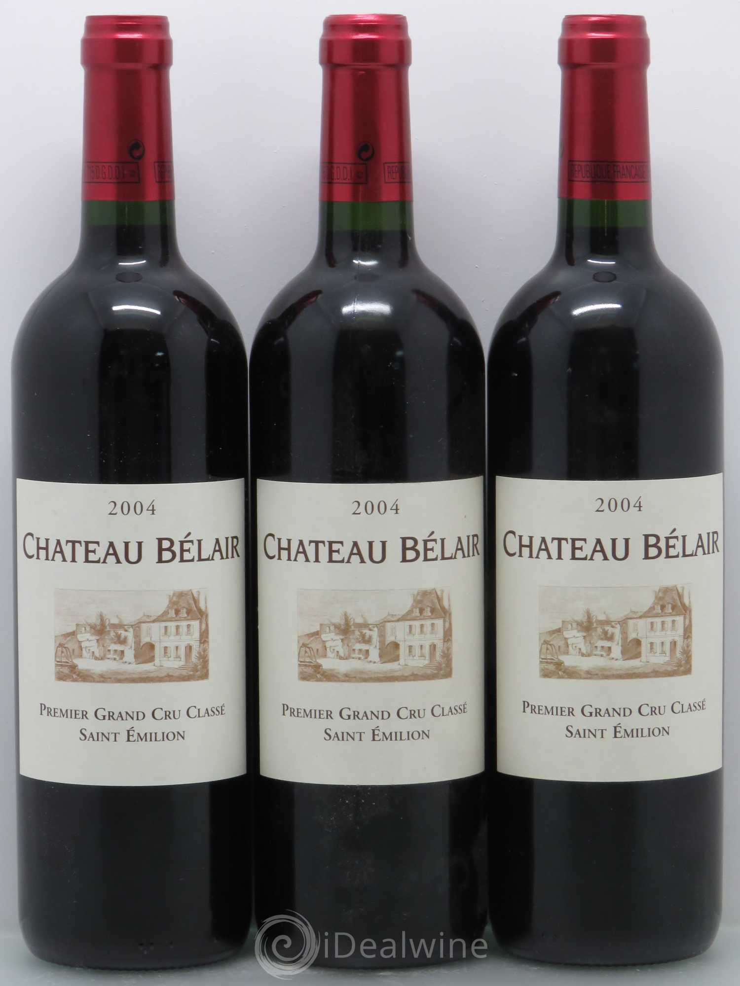 Château Belair (Belair-Monange) 1er Grand Cru Classé B 2004 - Lot de 12 bouteilles - 4