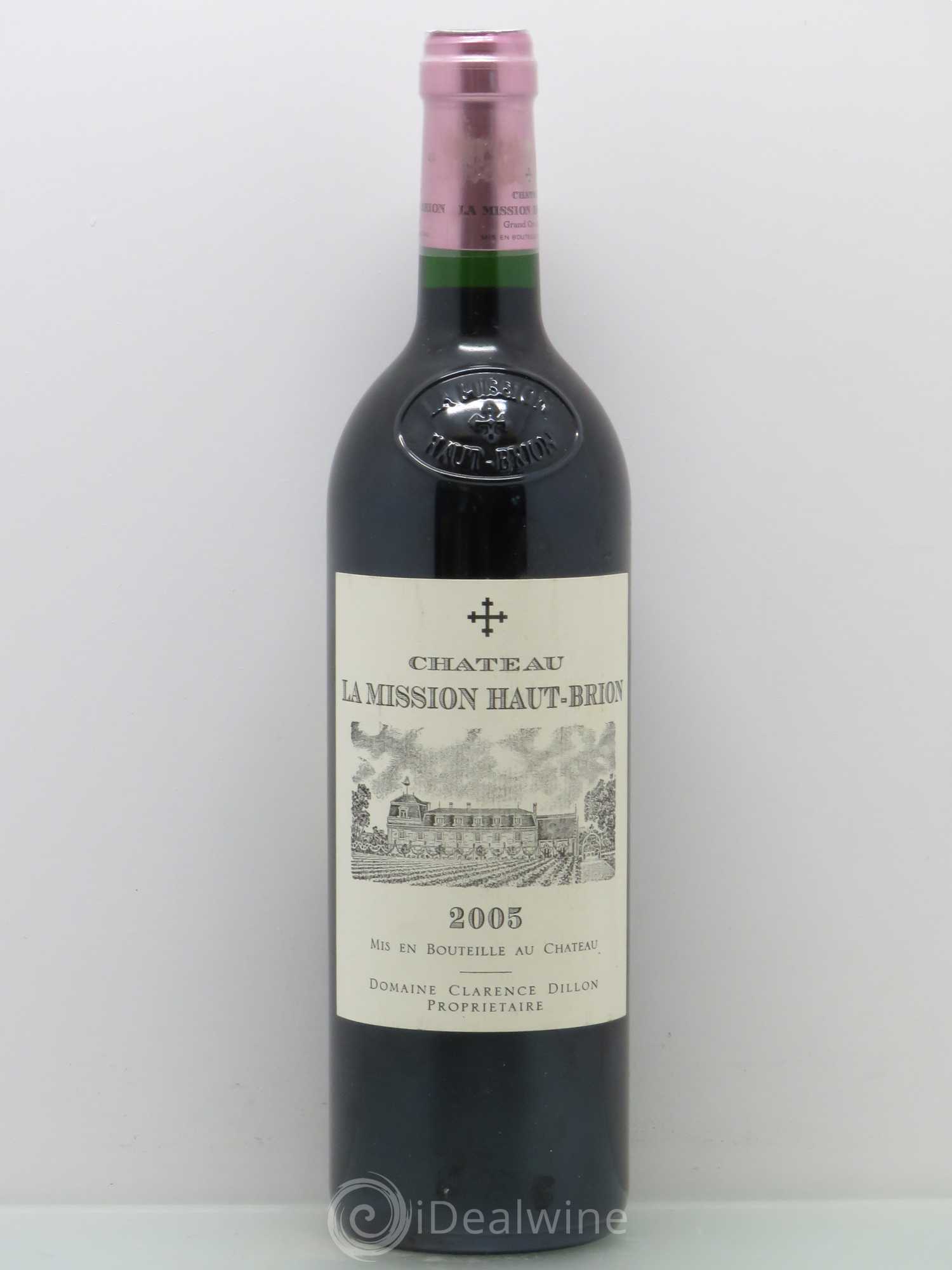 Château la Mission Haut-Brion Cru Classé de Graves 2005 - Lot de 1 bouteille - 0