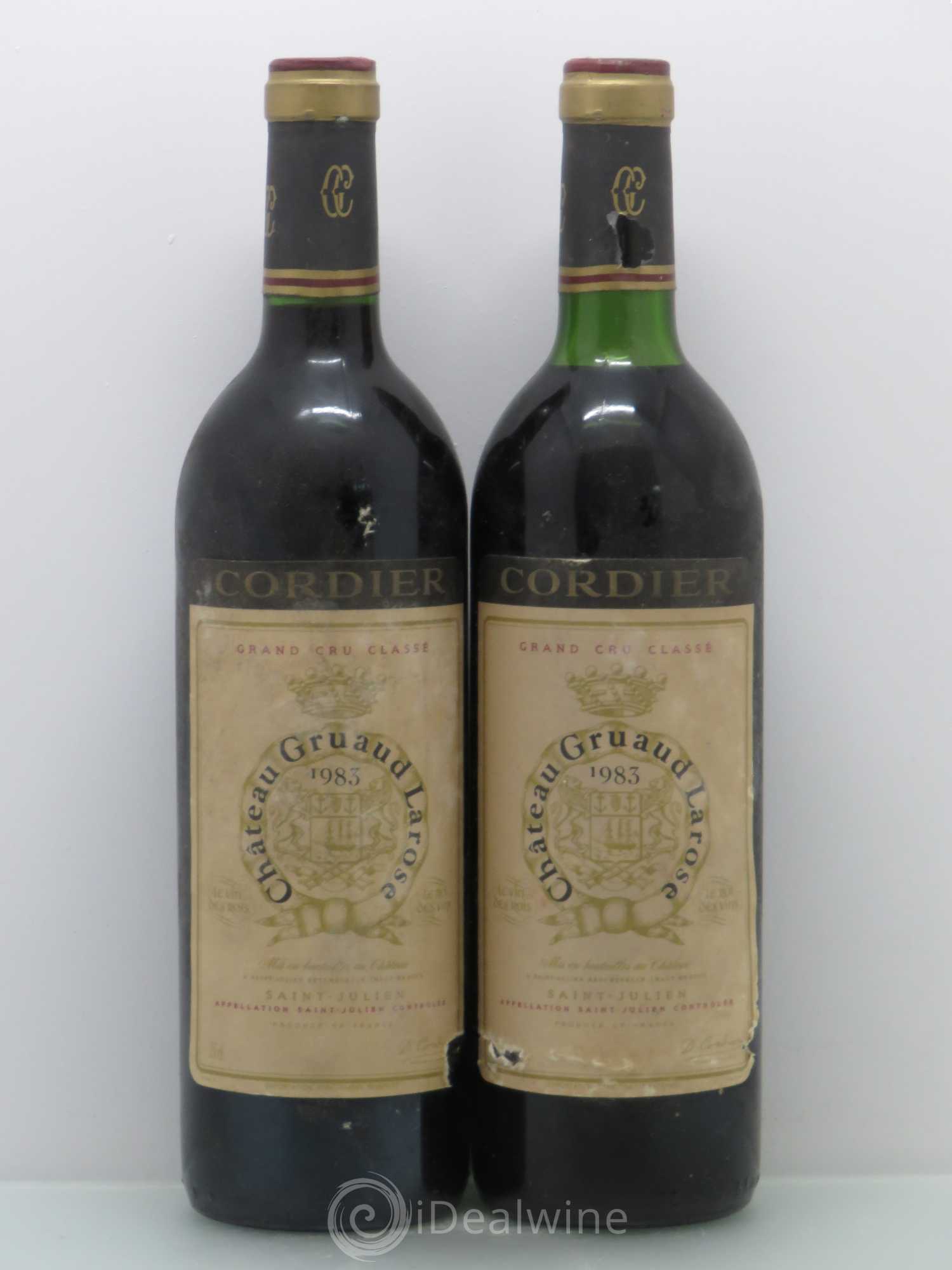 Château Gruaud Larose 2ème Grand Cru Classé 1983 - Lot de 5 bouteilles - 2