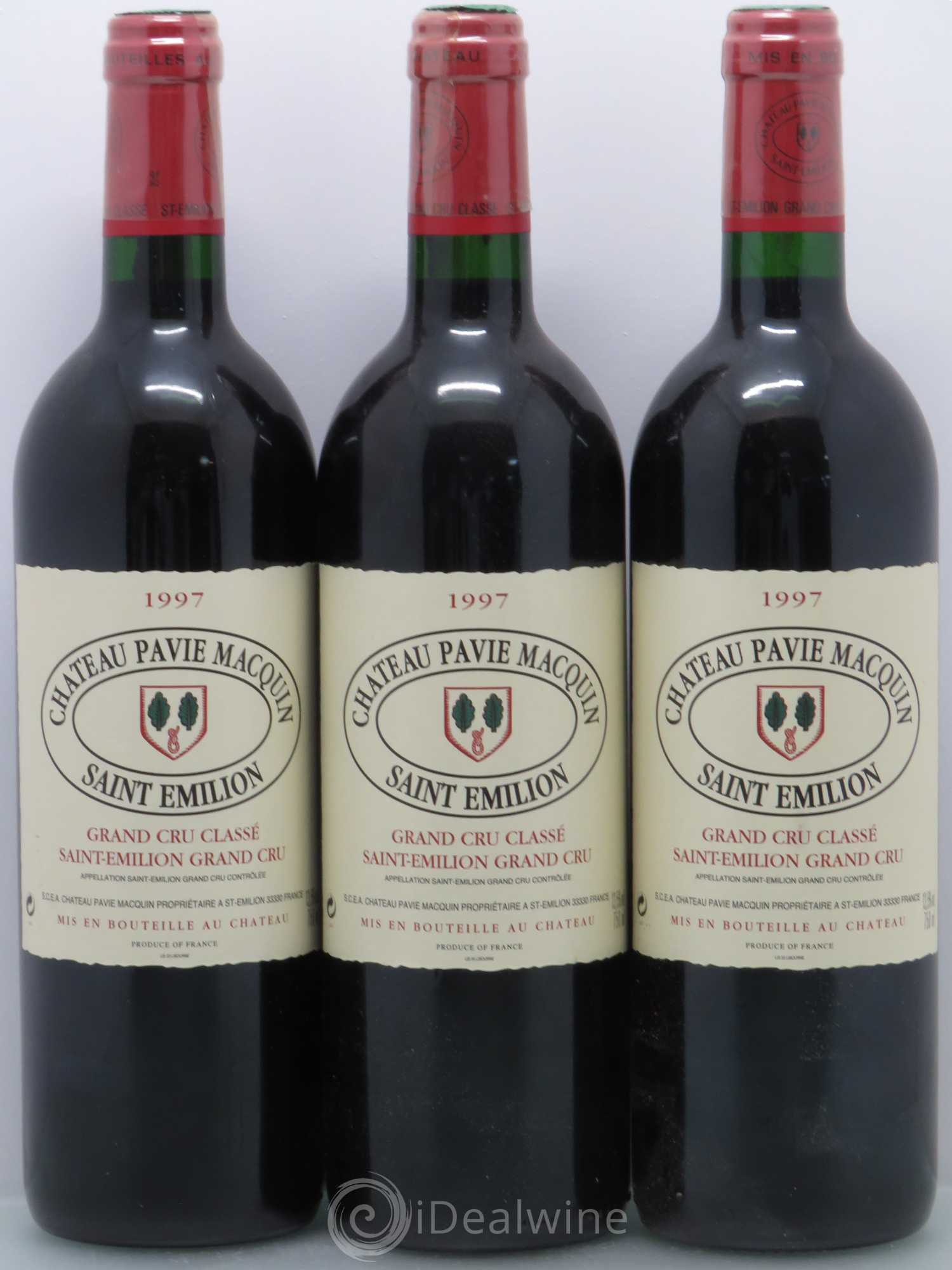 Château Pavie Macquin 1er Grand Cru Classé B 1997 - Lot de 6 bouteilles - 2