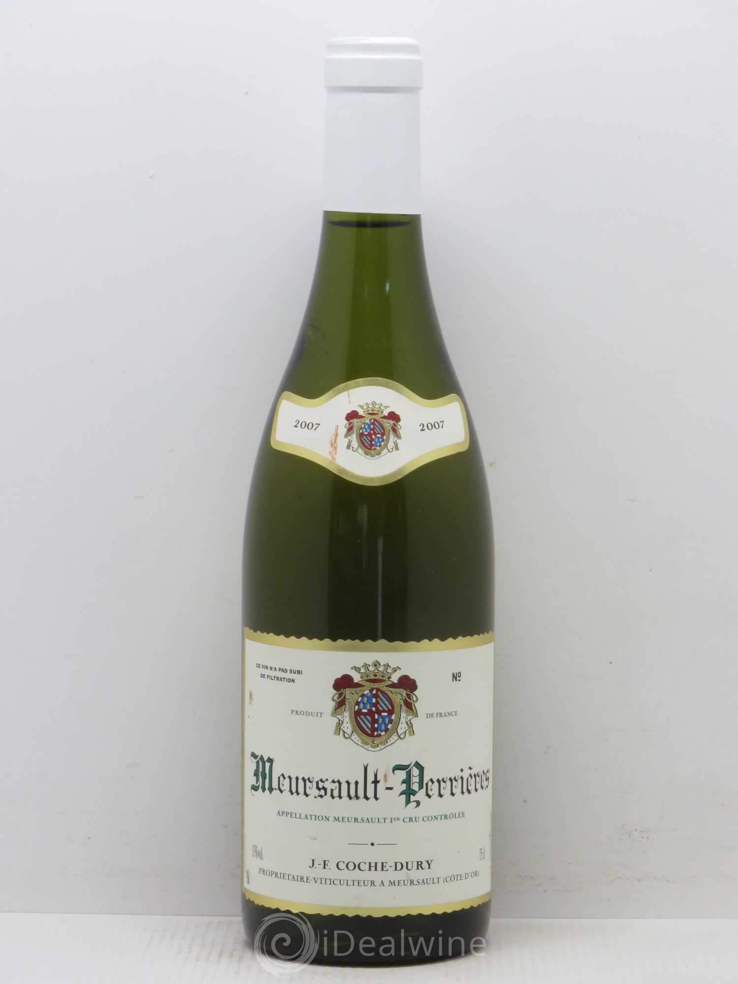Meursault 1er Cru Perrières Coche Dury (Domaine) 2007 - Lot de 1 bouteille - 0