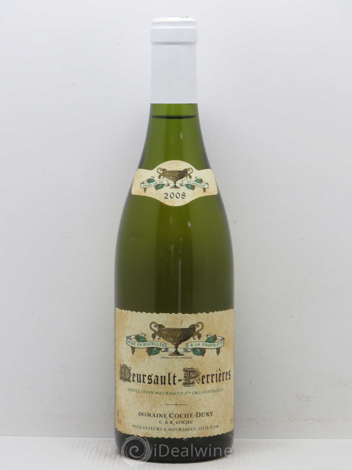 Meursault 1er Cru Perrières Coche Dury (Domaine) 2008 - Lot de 1 bouteille - 0