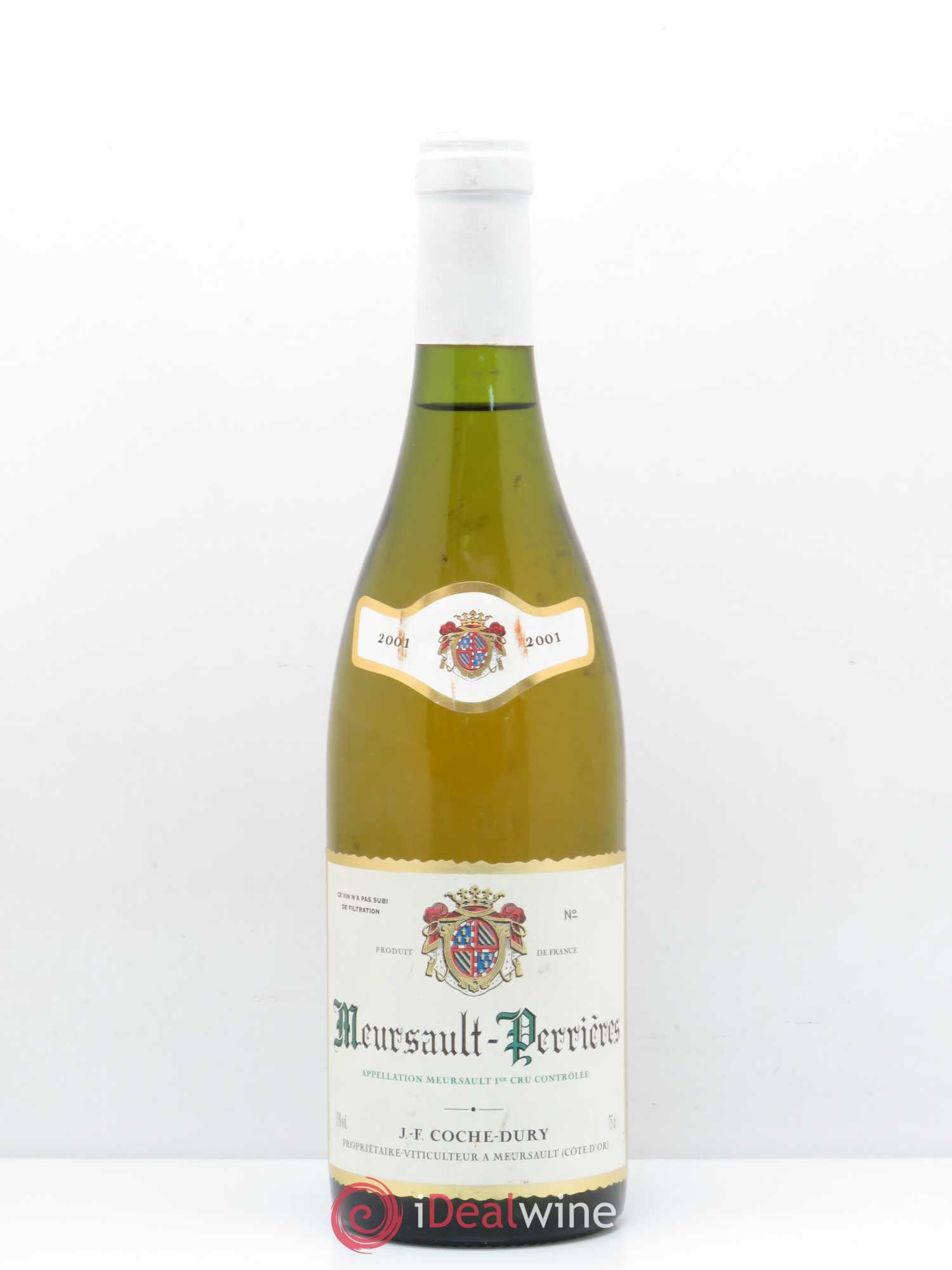 Meursault 1er Cru Perrières Coche Dury (Domaine) 2001 - Lot de 1 bouteille - 0