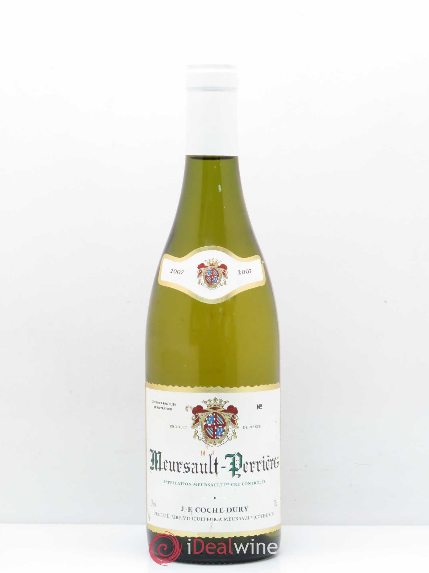 Meursault 1er Cru Perrières Coche Dury (Domaine) 2007 - Lot de 1 bouteille - 0