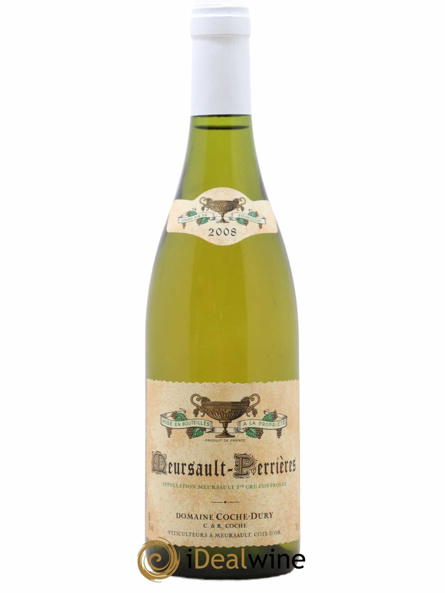 Meursault 1er Cru Perrières Coche Dury (Domaine) 2008 - Lot de 1 bouteille - 0