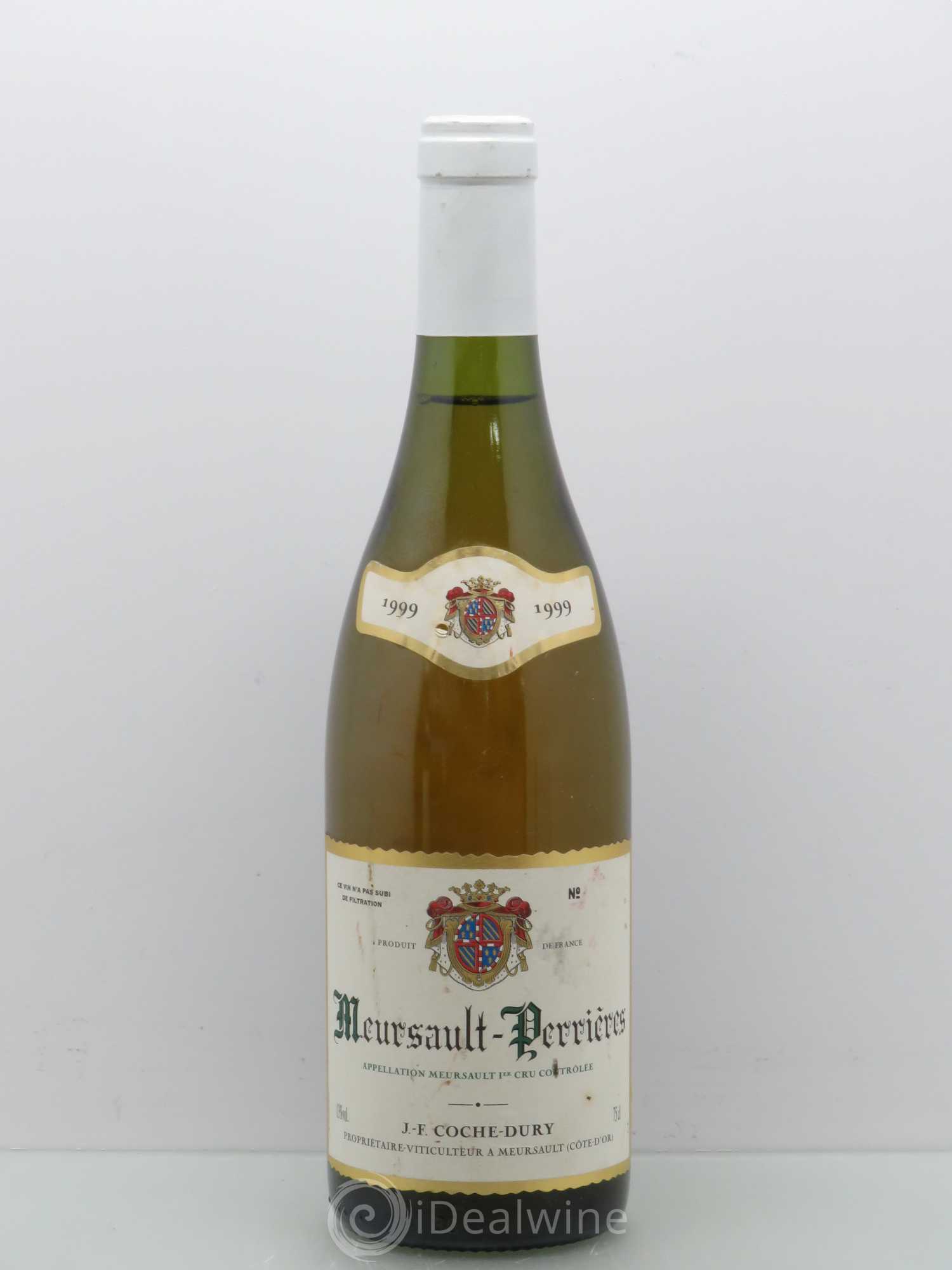 Meursault 1er Cru Perrières Coche Dury (Domaine) 1999 - Lot de 1 bouteille - 0