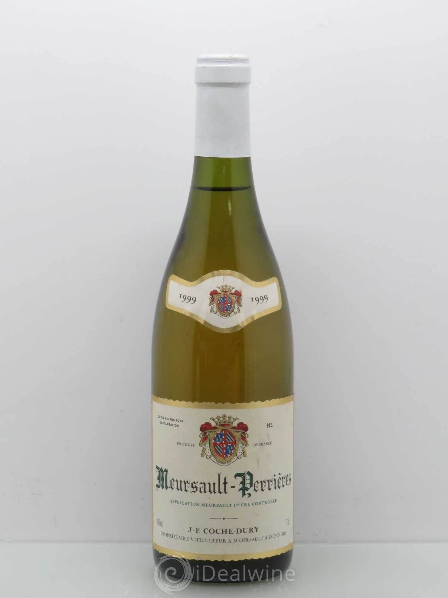 Meursault 1er Cru Perrières Coche Dury (Domaine) 1999 - Lot de 1 bouteille - 0