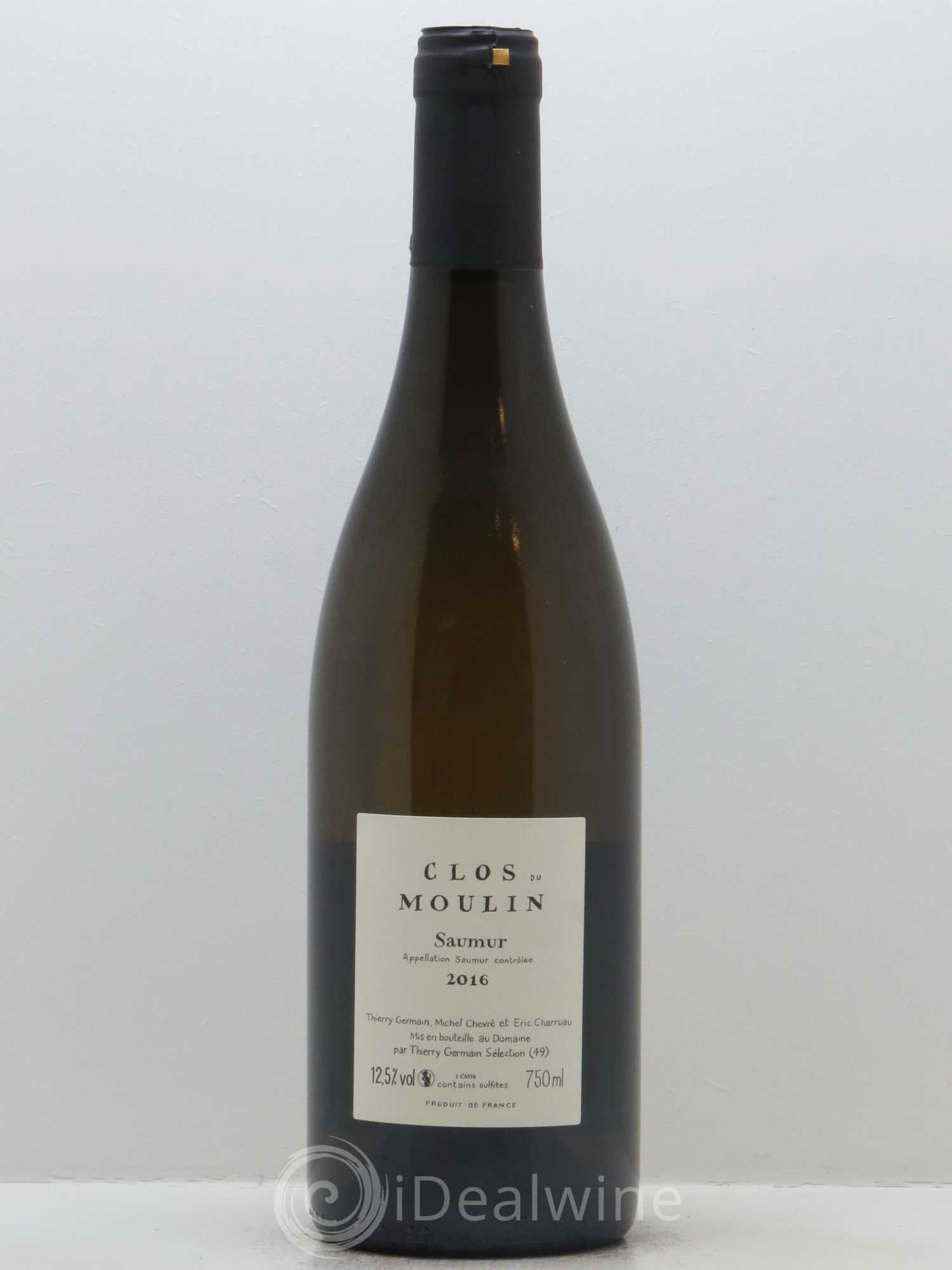 Saumur Clos du Moulin Domaine des Roches Neuves - Thierry Germain 2016 - Lot de 1 bouteille - 1