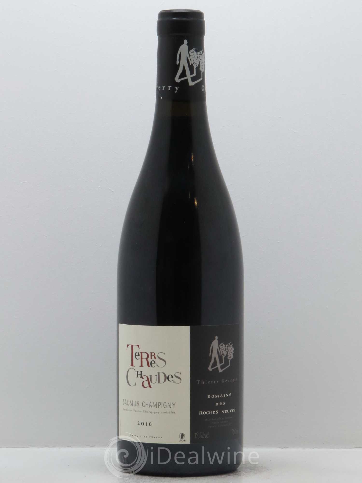 Saumur-Champigny Terres Chaudes Domaine des Roches Neuves - Thierry Germain 2016 - Lot de 1 bouteille - 0
