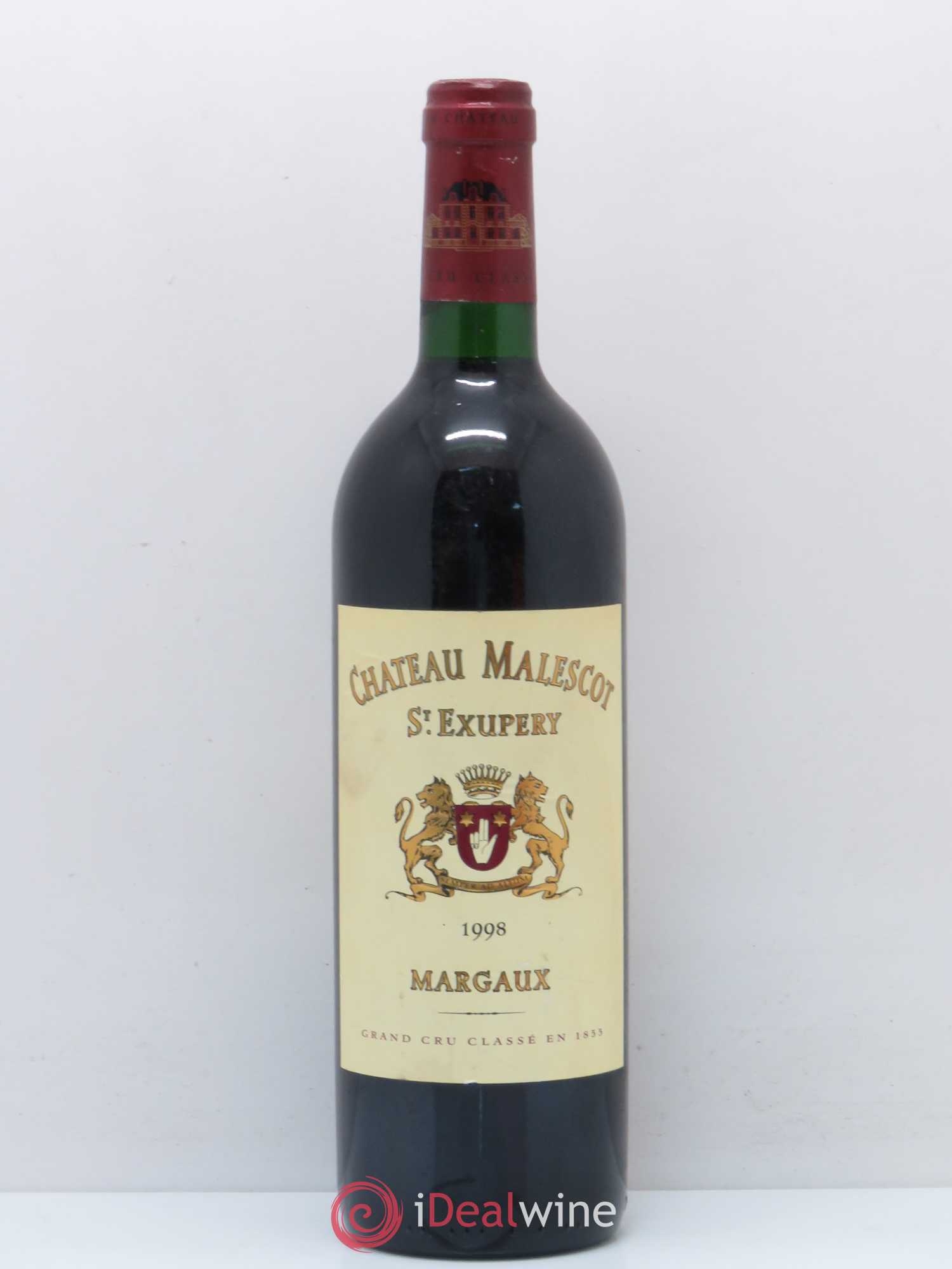 Château Malescot Saint-Exupéry 3ème Grand Cru Classé 1998 - Lot de 1 bouteille - 0